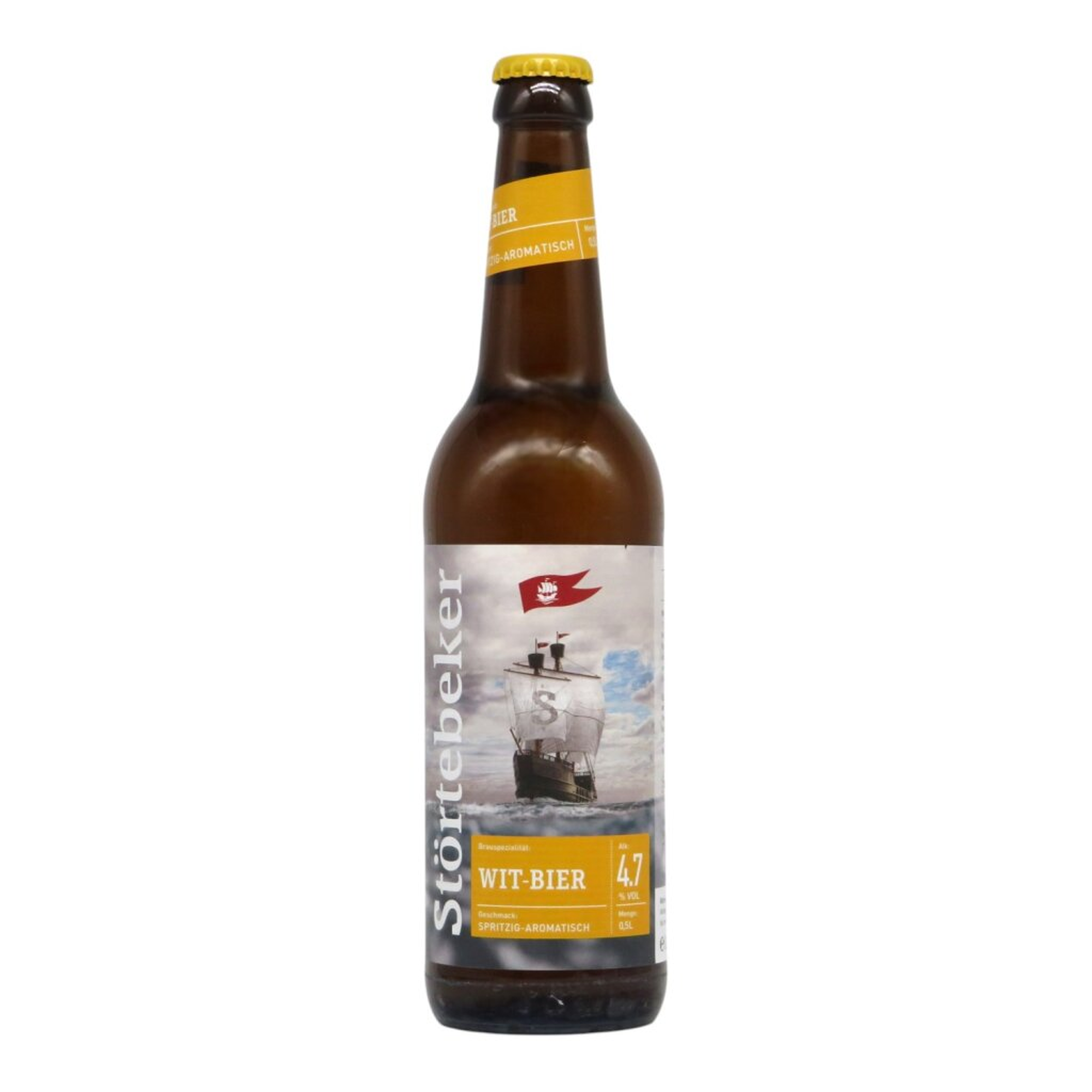 Störtebeker BIO Wit-Bier 0,5l 4.7% 0.5L, Beer