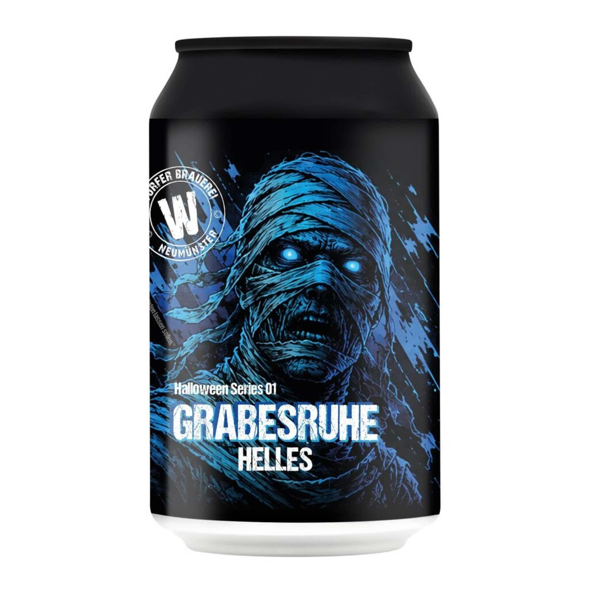 Wittorfer Grabesruhe Helles (Halloween Series 01) 0,33l 5.0% 0.33L, Beer