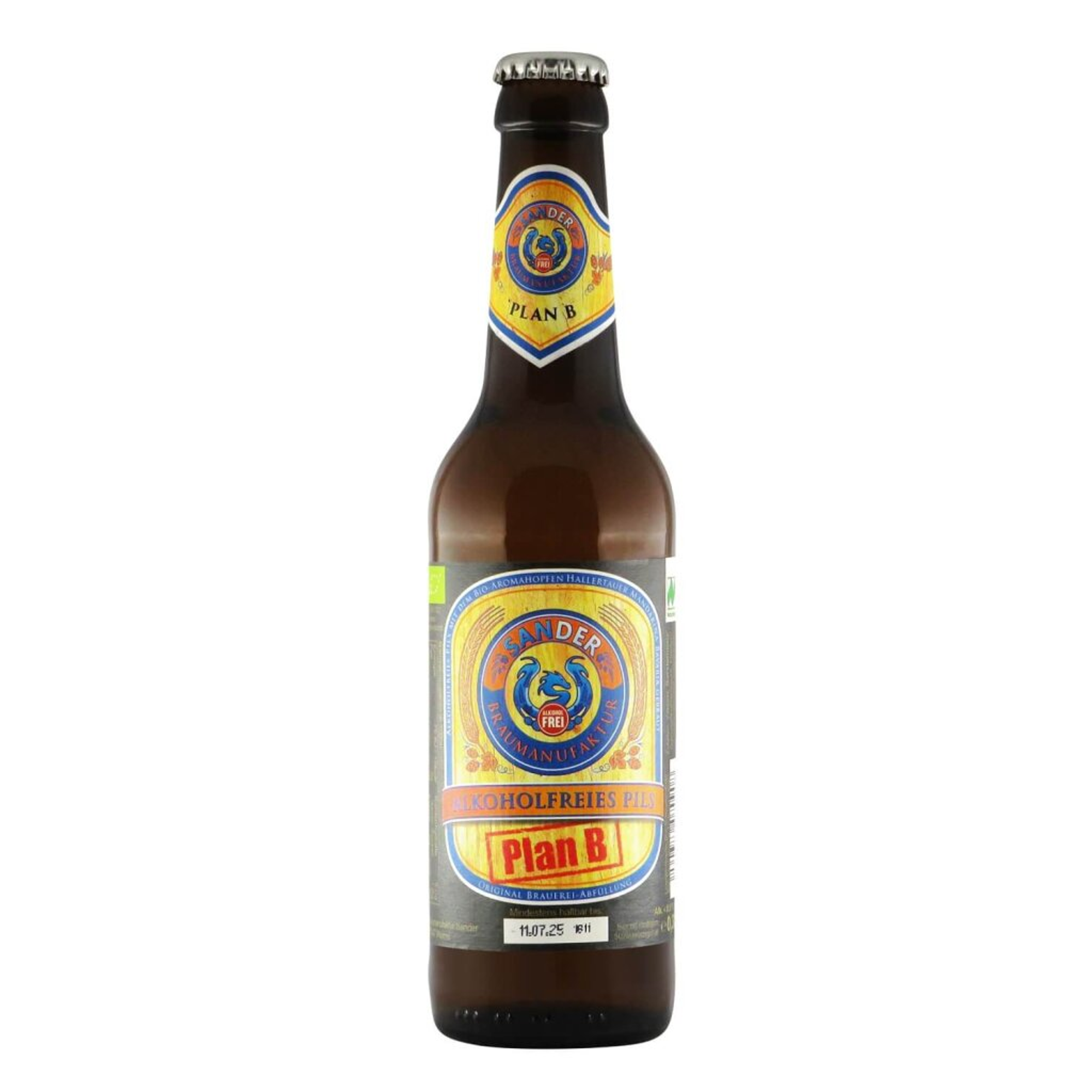 Sander Alkoholfreies Pils Plan B 0,33l 0.5% 0.33L, Beer