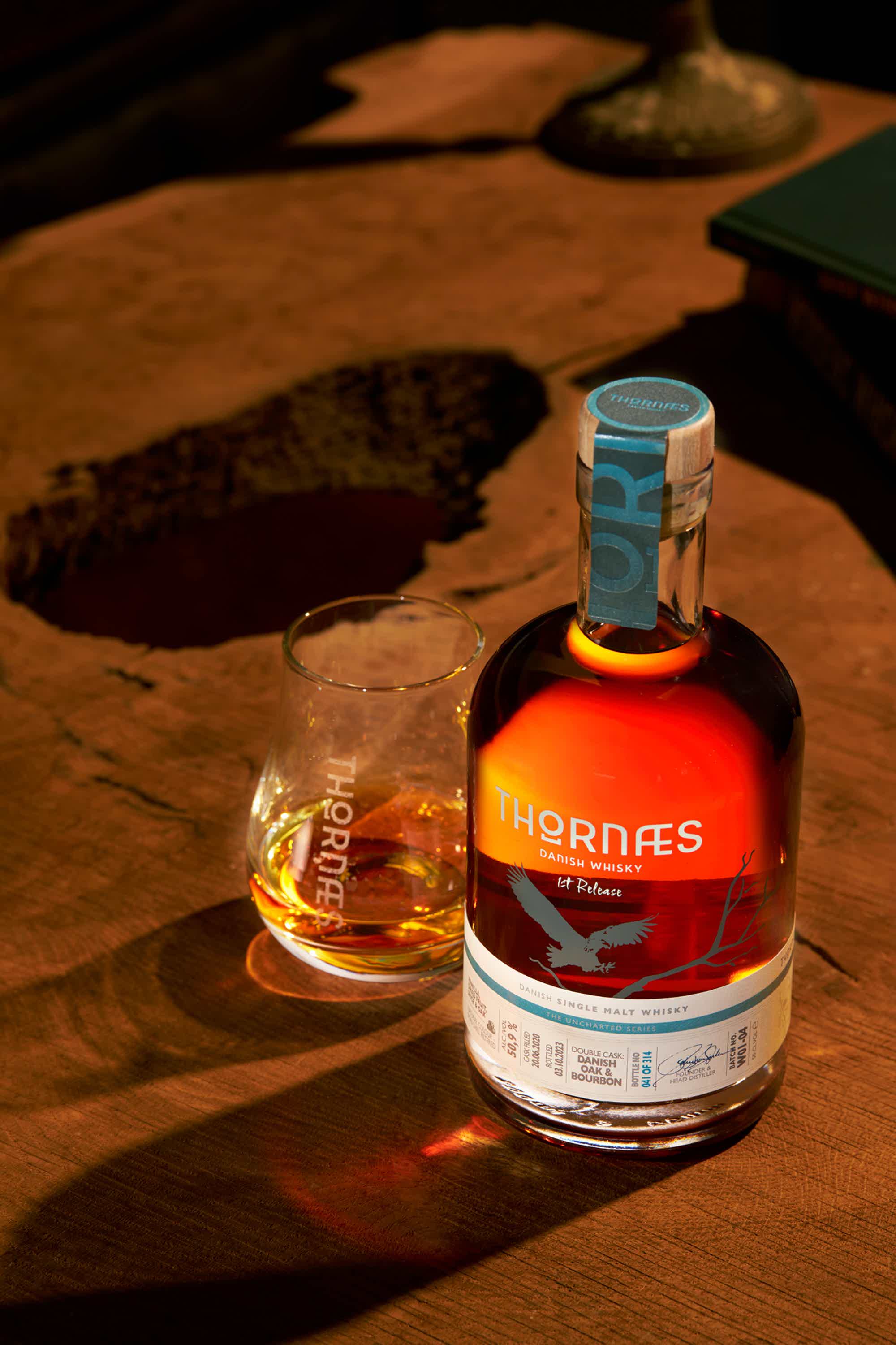 Thornæs Danish Whisky: Single Malt - 2nd Release 50.5% 0.5L, Spirits