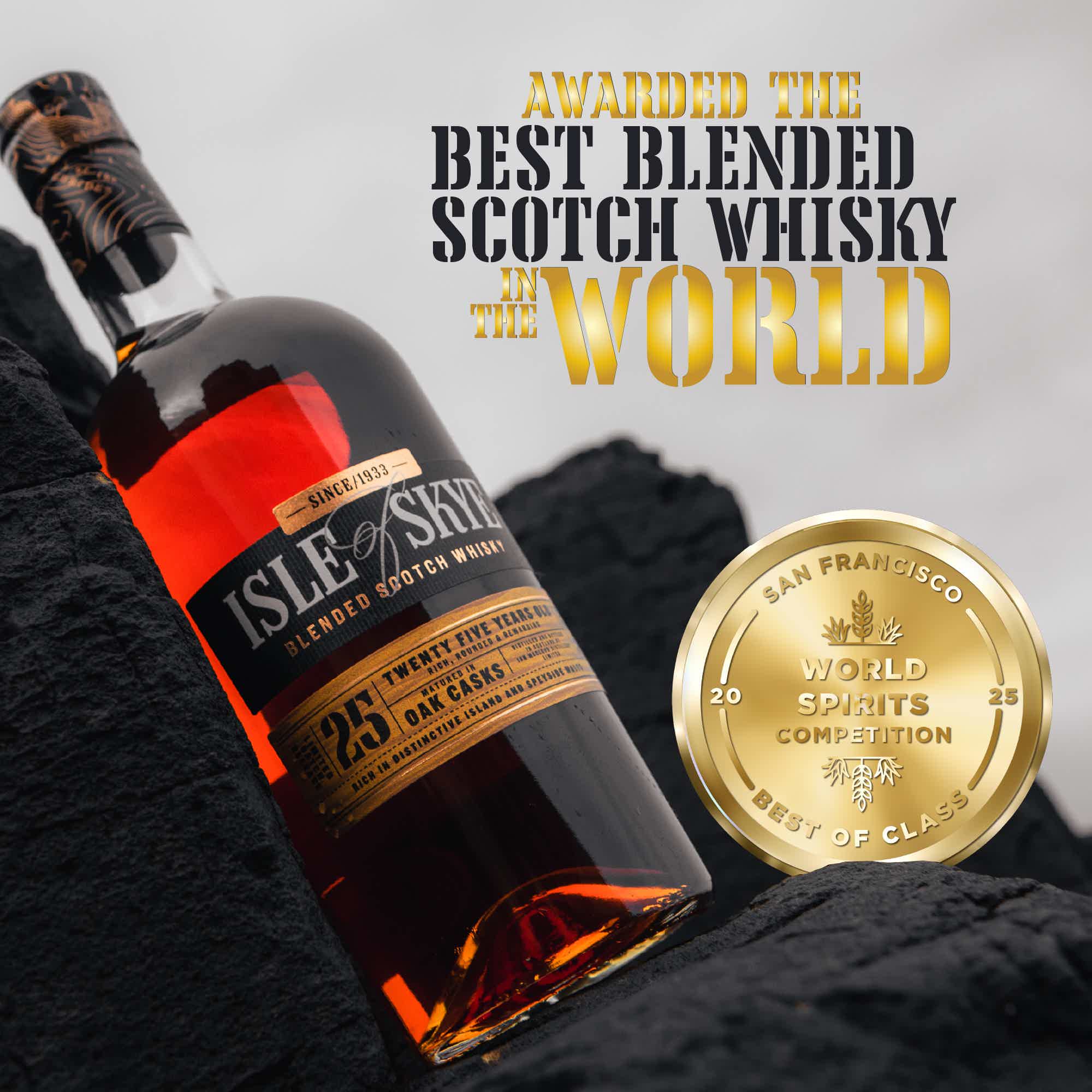 ISLE OF SKYE 25 YO 40.0% 0.7L, Spirits