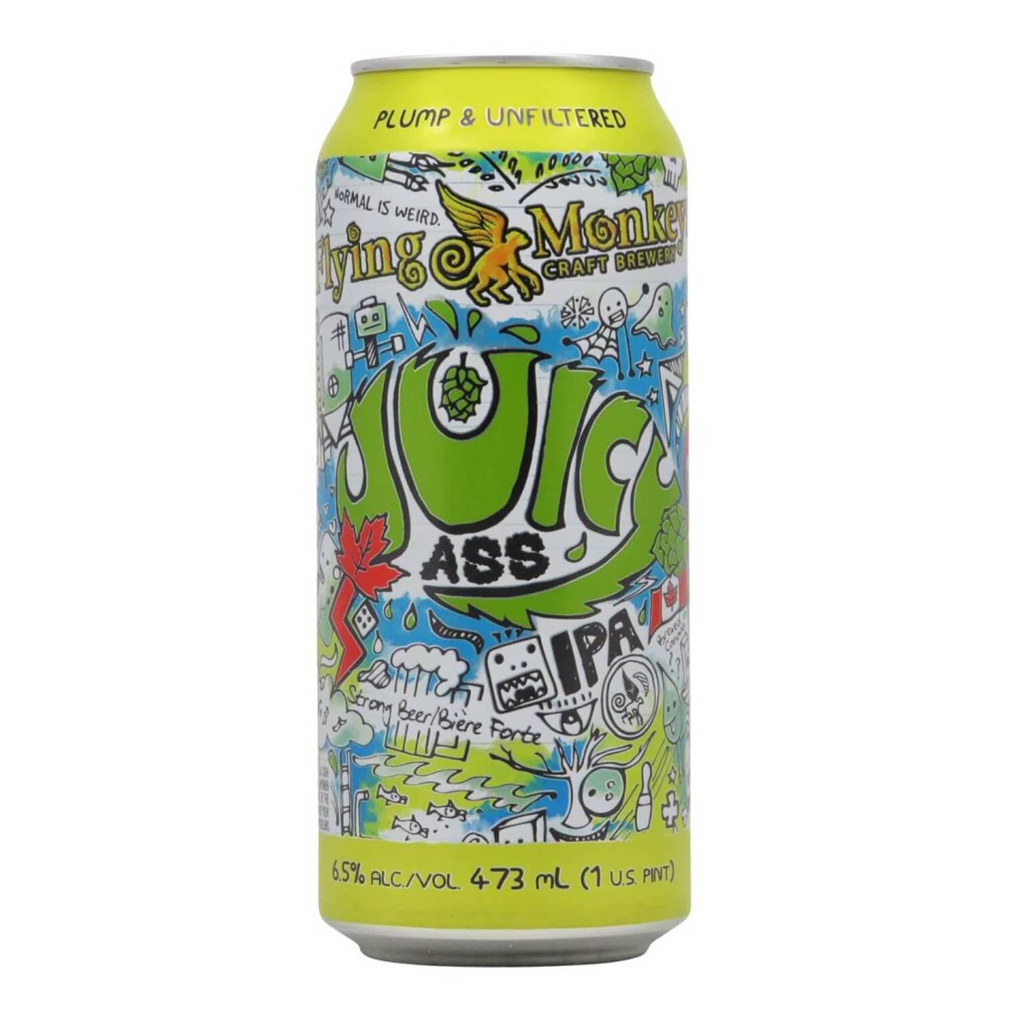 Flying Monkeys Juicy Ass IPA 0,473l 6.5% 0.473L, Beer