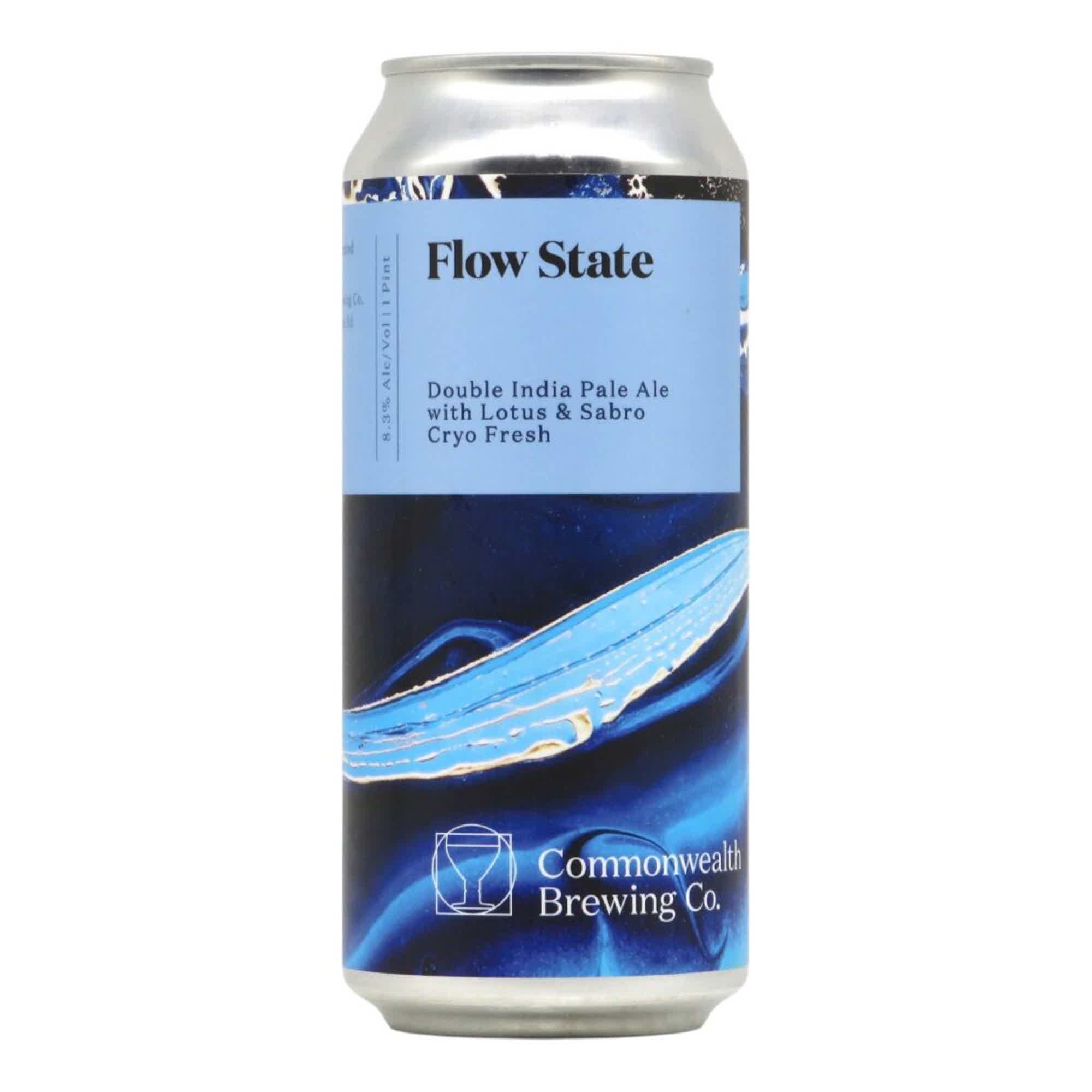 Commonwealth Flow State Double NEIPA 0,473l 8.3% 0.473L, Beer