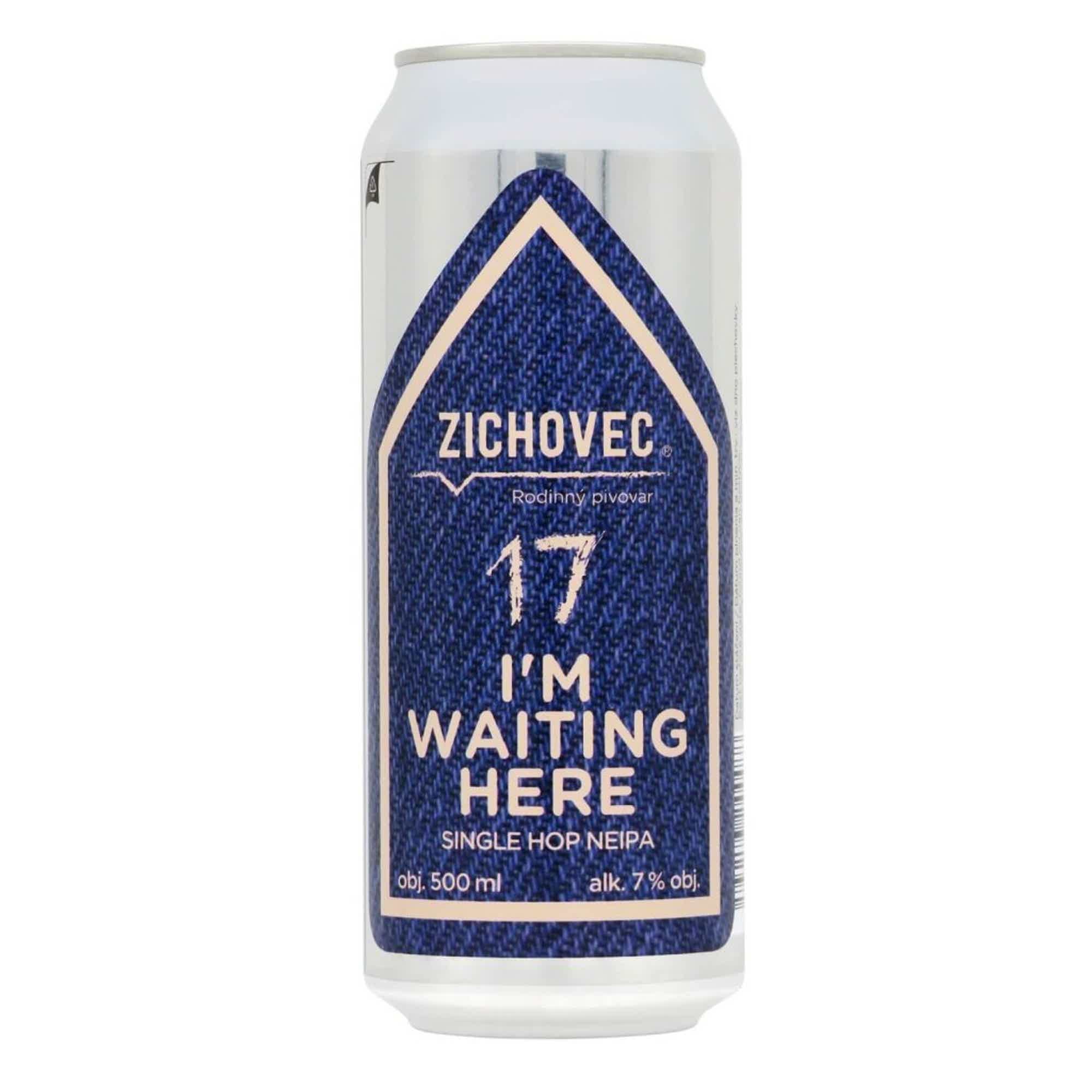 Zichovec I Am Waiting Here 17 Single Hop NEIPA 0,5l 7.0% 0.5L, Beer