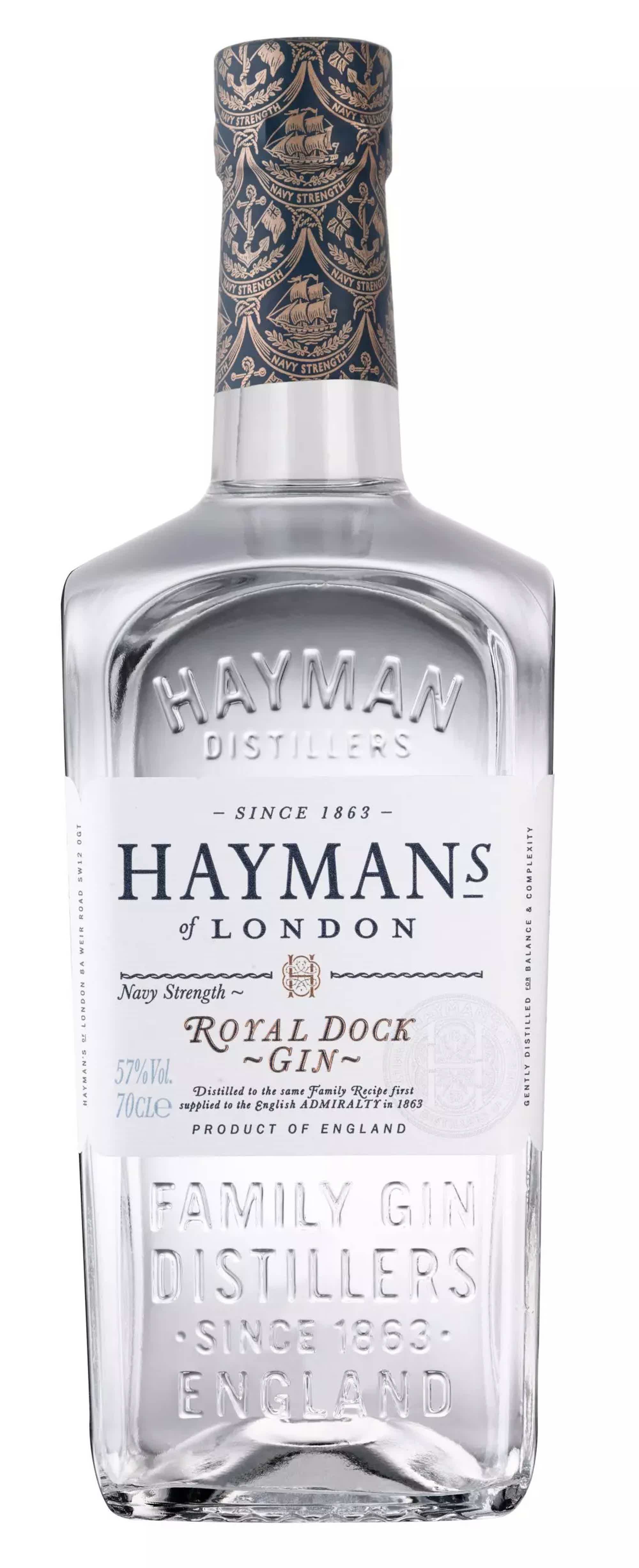 Hayman's Royal Dock 57.0% 0.7L, Spirits