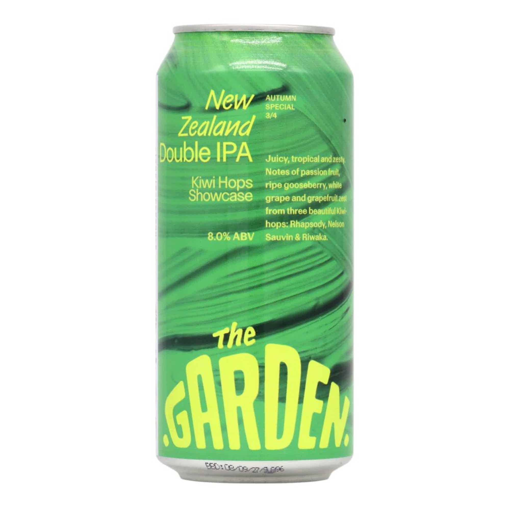 The Garden Brewery New Zealand Double IPA - Hop Showcase 0,44l 8.0% 0.44L, Beer