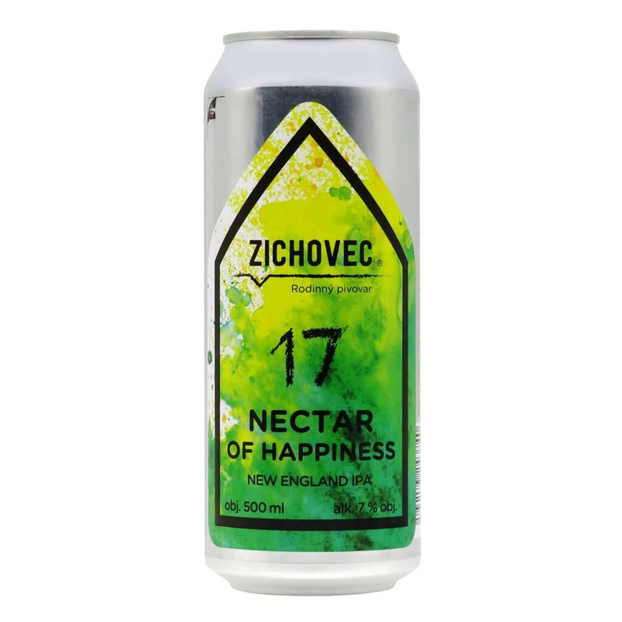 Zichovec Nectar of Happiness 17 NEIPA 0,5l 7.0% 0.5L, Beer