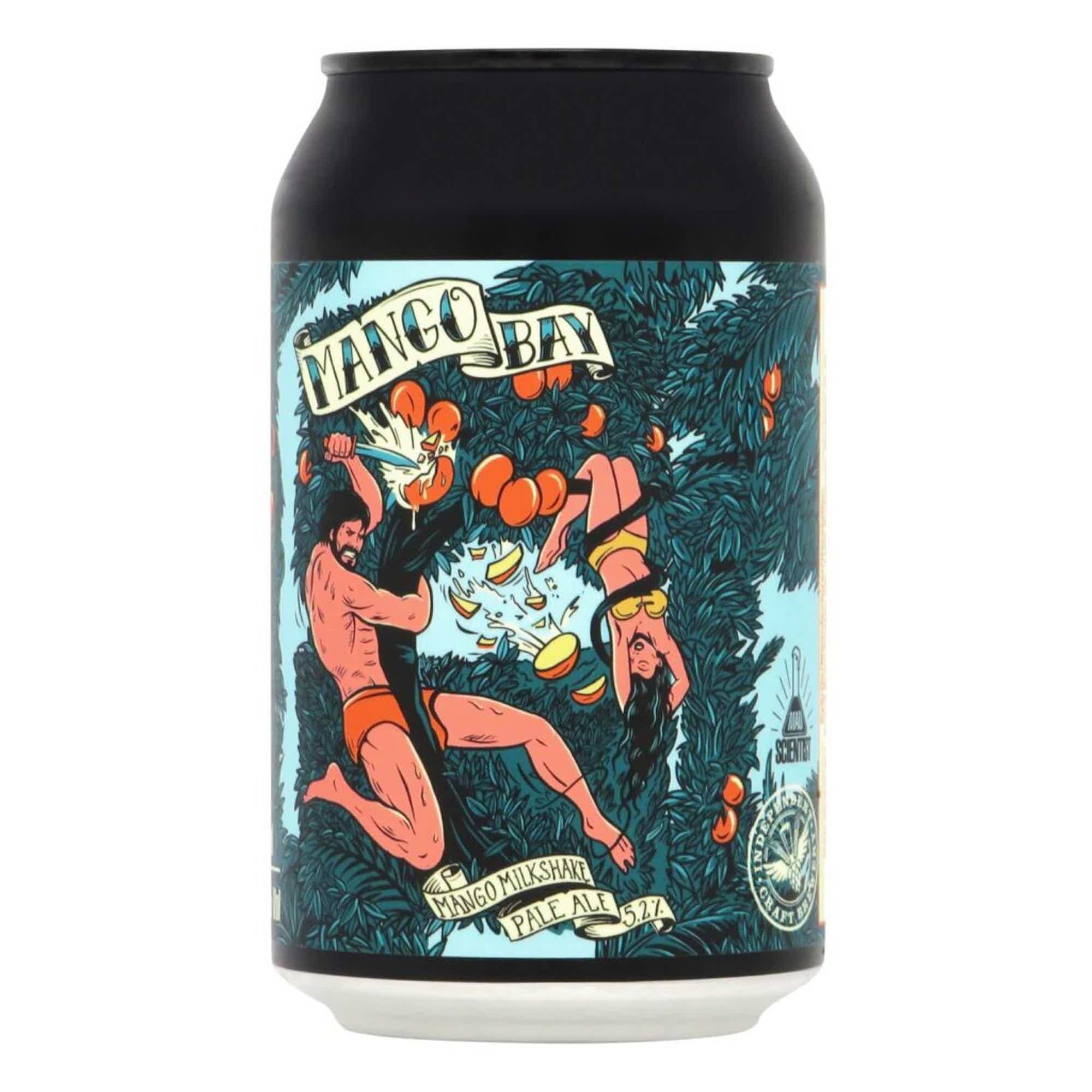 Mad Scientist Mango Bay Milkshake Pale Ale 0,33l 5.2% 0.33L, Beer
