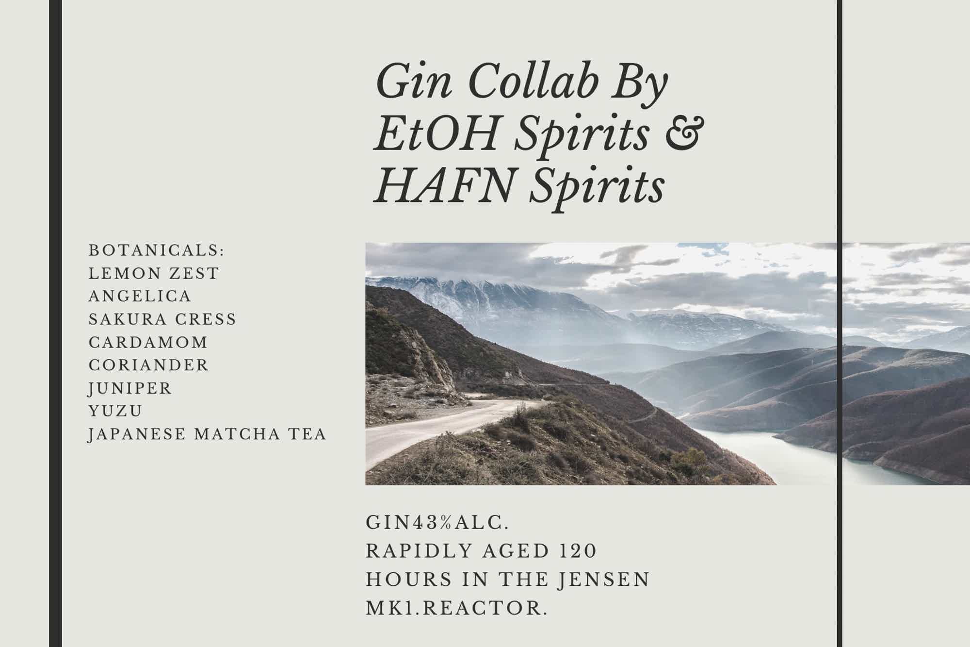 Limited Rapidly aged Gin 43.0% 0.5L, Spirits