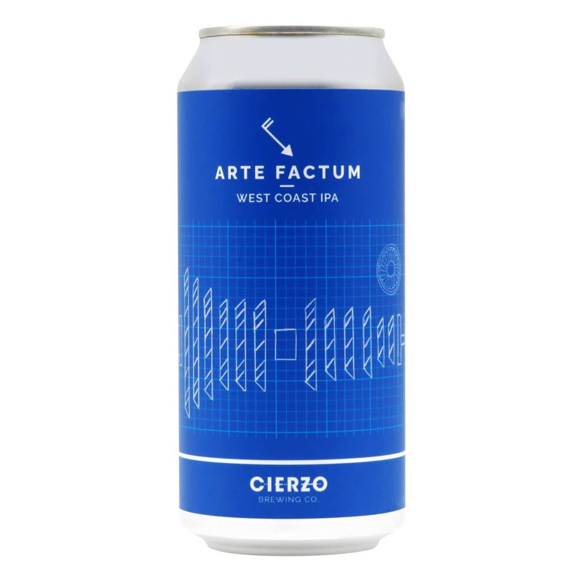 Cierzo Arte Factum West Coast IPA 0,44l 6.0% 0.44L, Beer