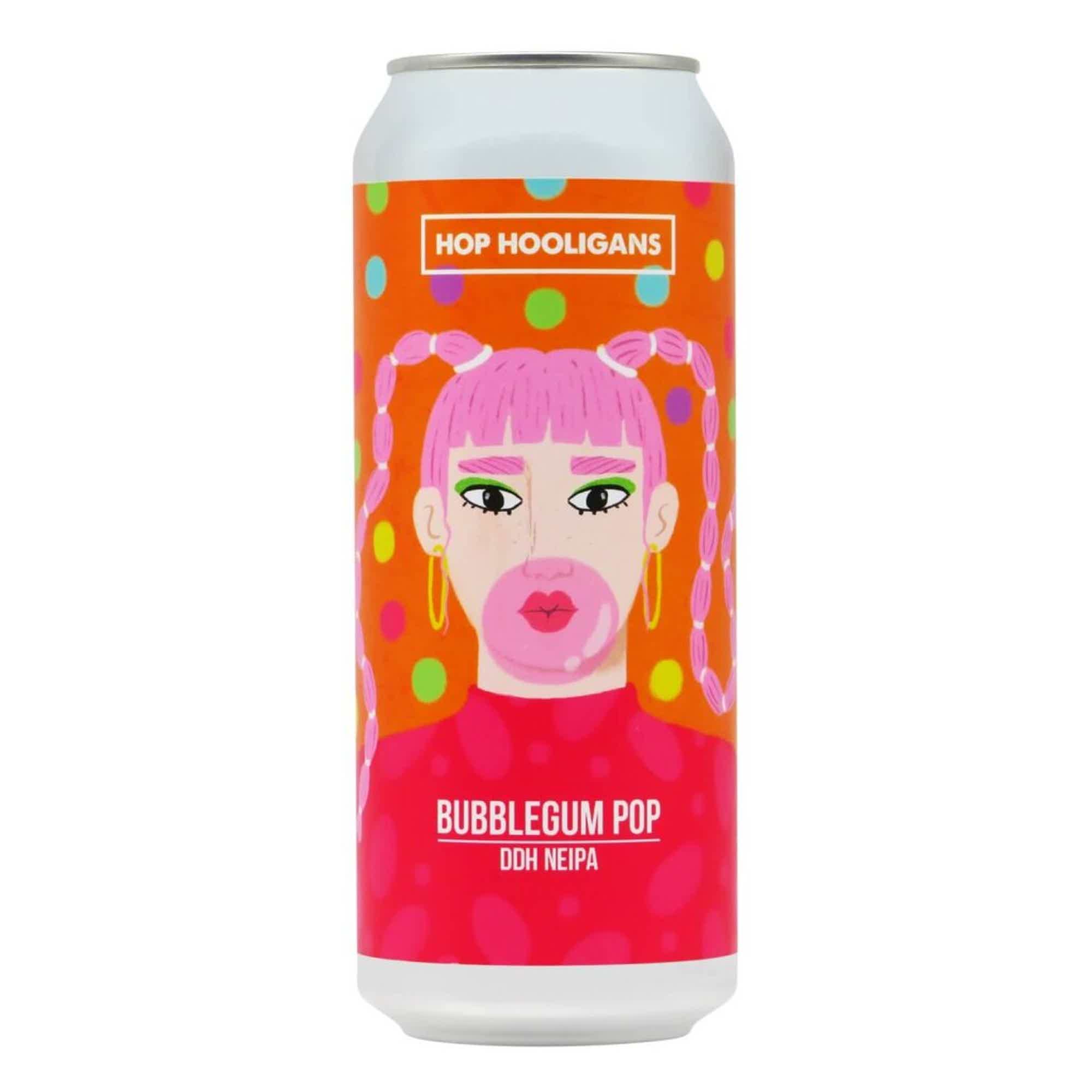 Hop Hooligans Bubblegum Pop DDH New England IPA 0,5l 6.0% 0.5L, Beer