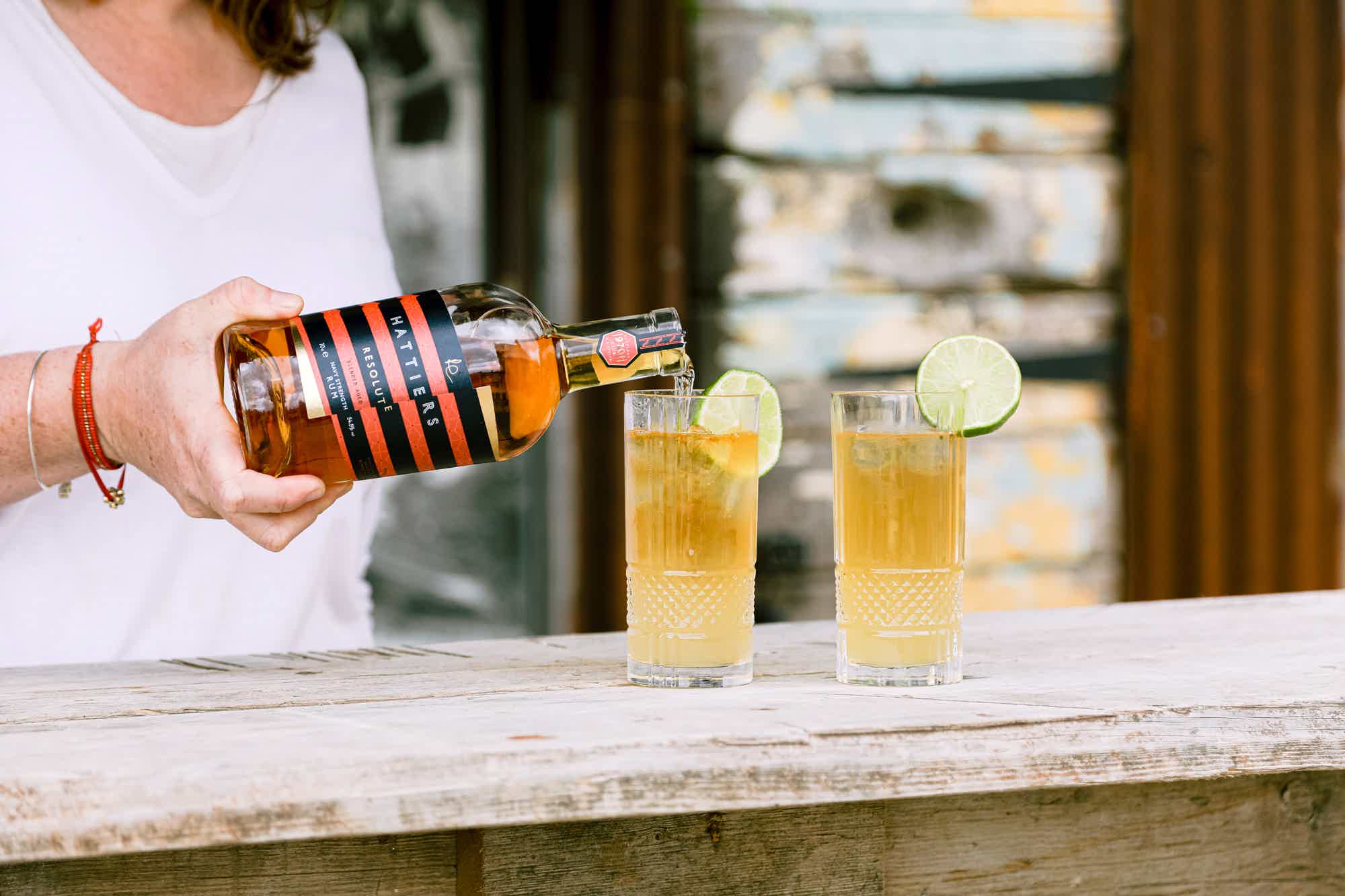 Hattiers - Resolute Navy Strength Rum 54.5% 0.7L, Spirits