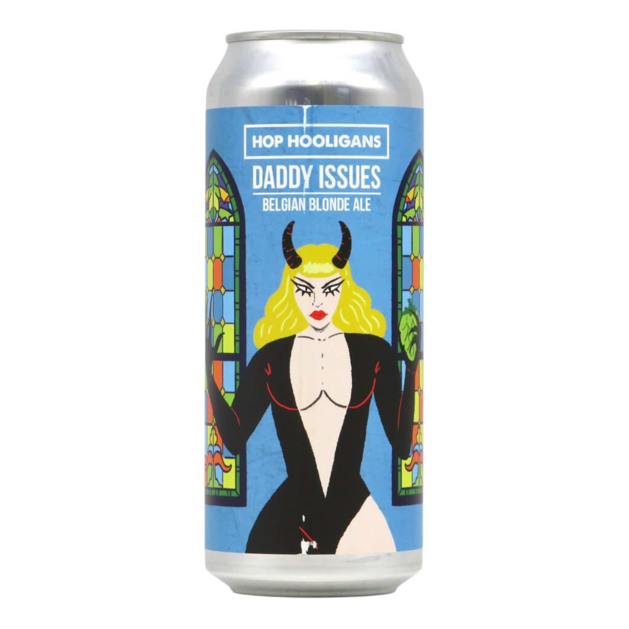 Hop Hooligans Daddy Issues Belgian Blond Ale 0,5l 6.0% 0.5L, Beer