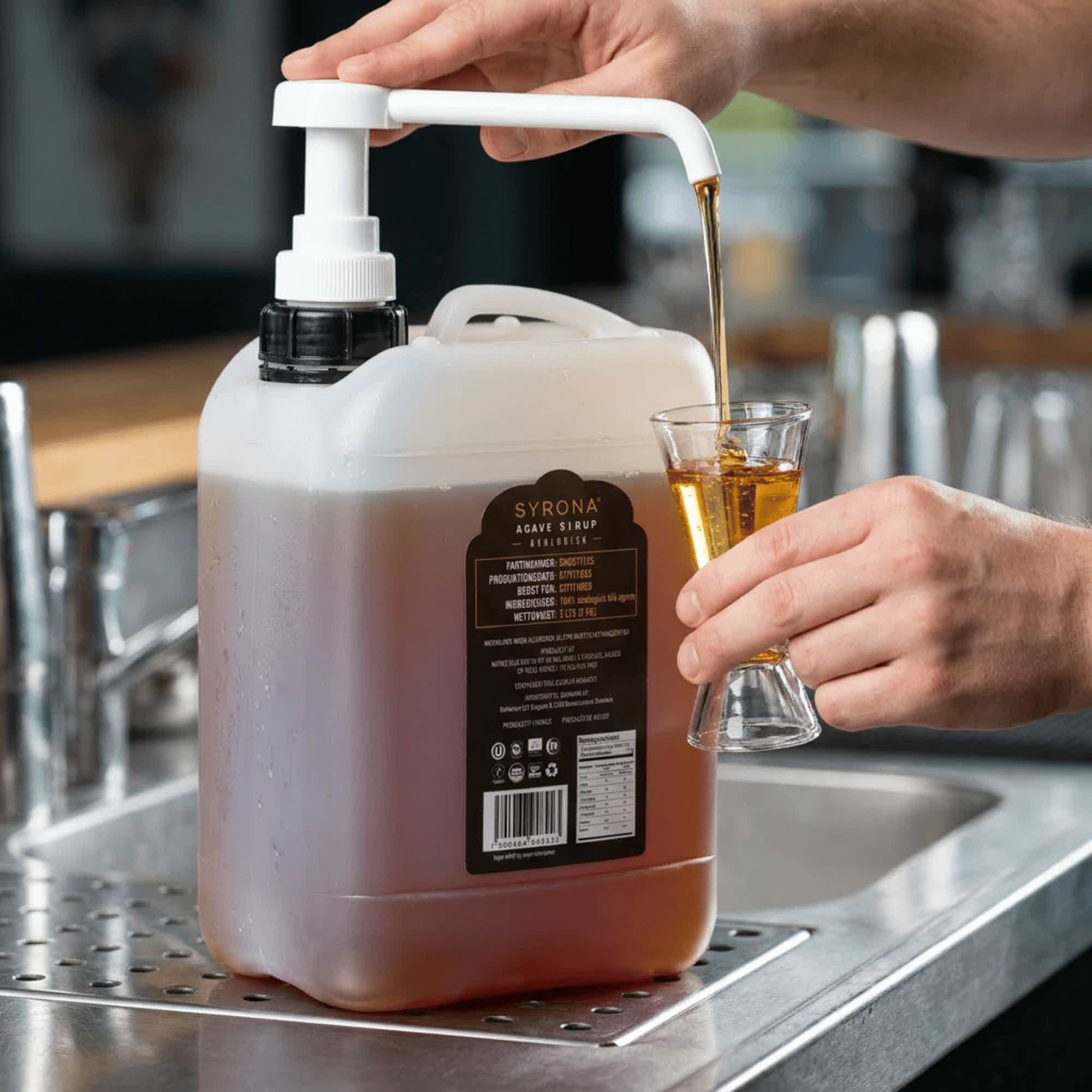 Syrona økologisk agave sirup 5 L | Mexico 0.0% 5.0L, Non alcohol
