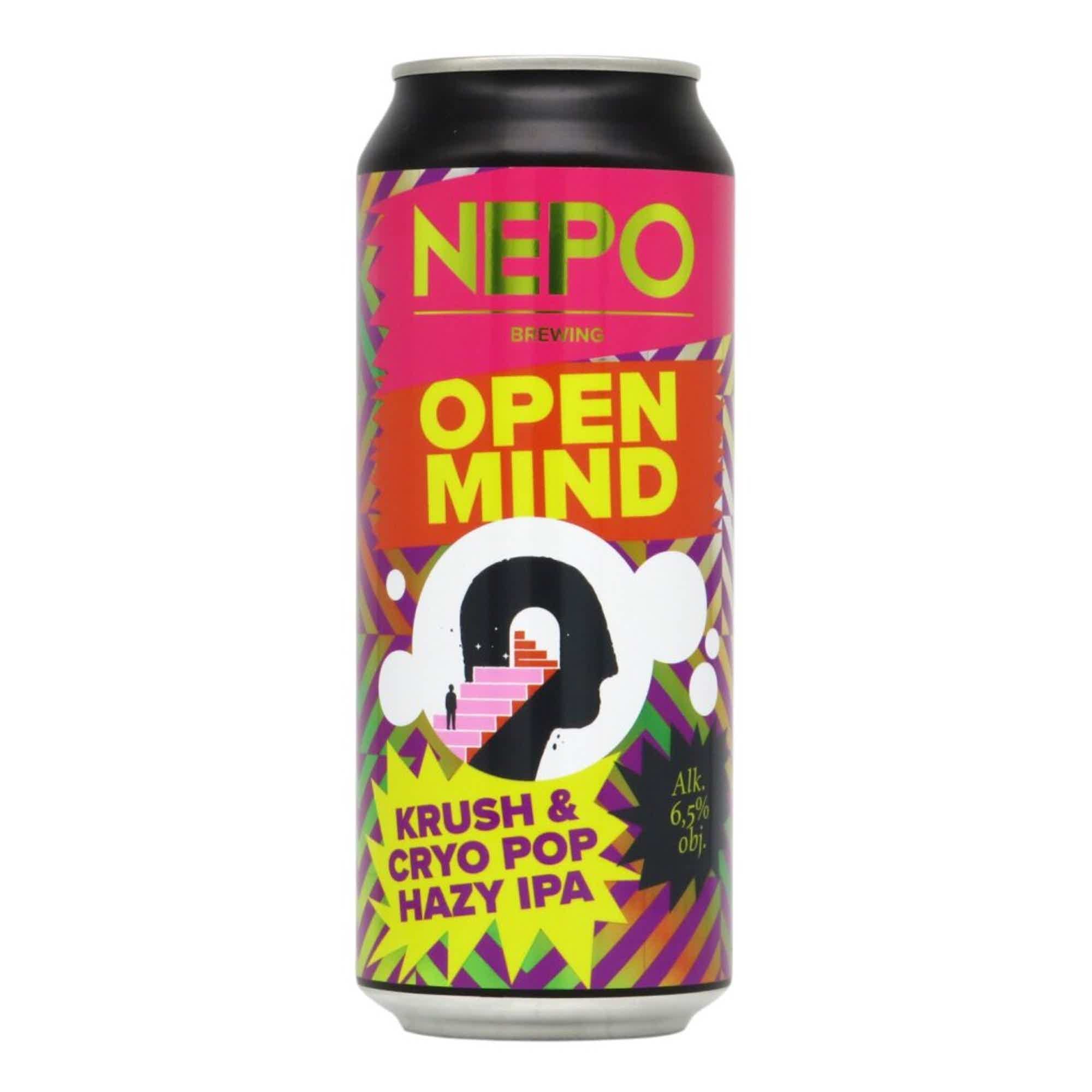 Nepomucen Open Mind Hazy IPA 0,5l 6.5% 0.5L, Beer