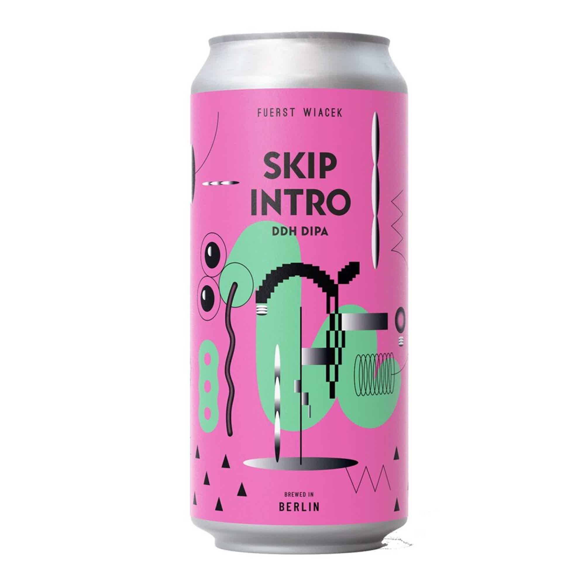 Fuerst Wiacek Skip Intro DDH DIPA (NEW BATCH 26) 0,44l 6.2% 0.44L, Beer