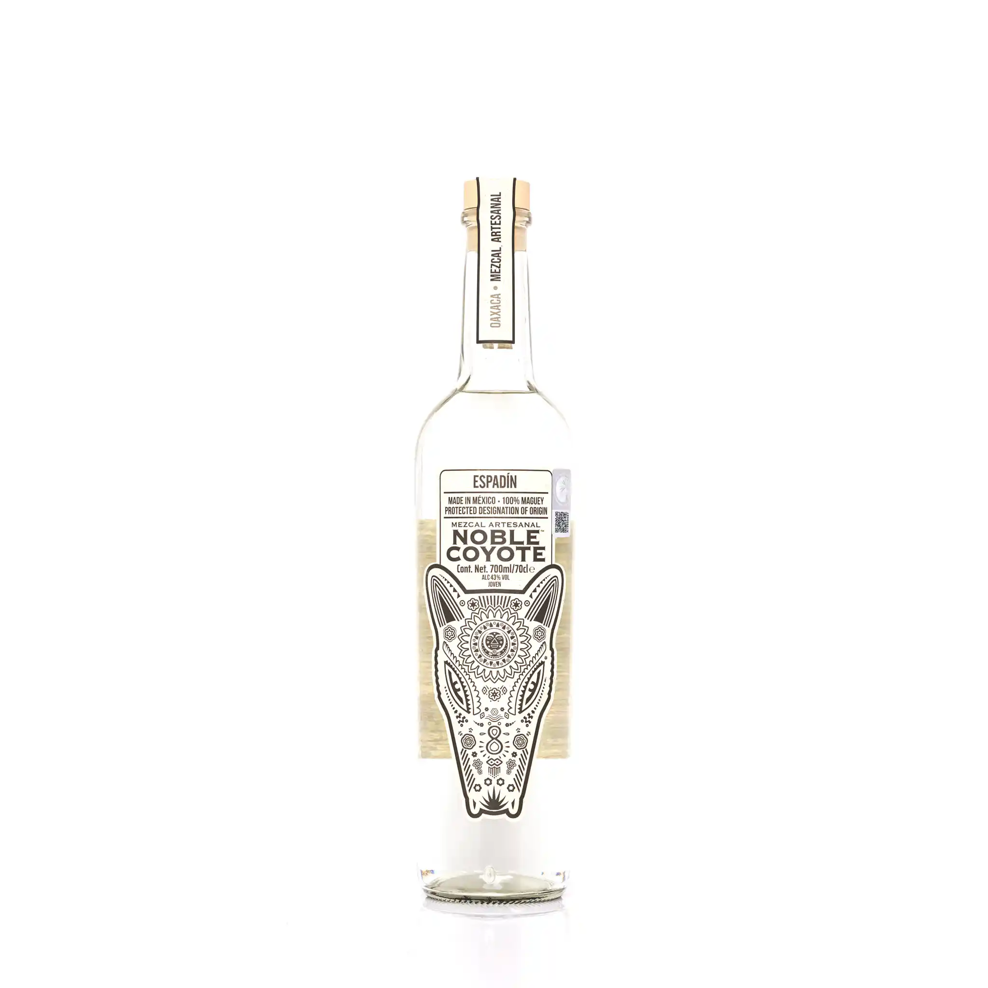 Mezcal Noble Coyote | Espadín | 70cl 43% vol 43.0% 0.7L, Spirits
