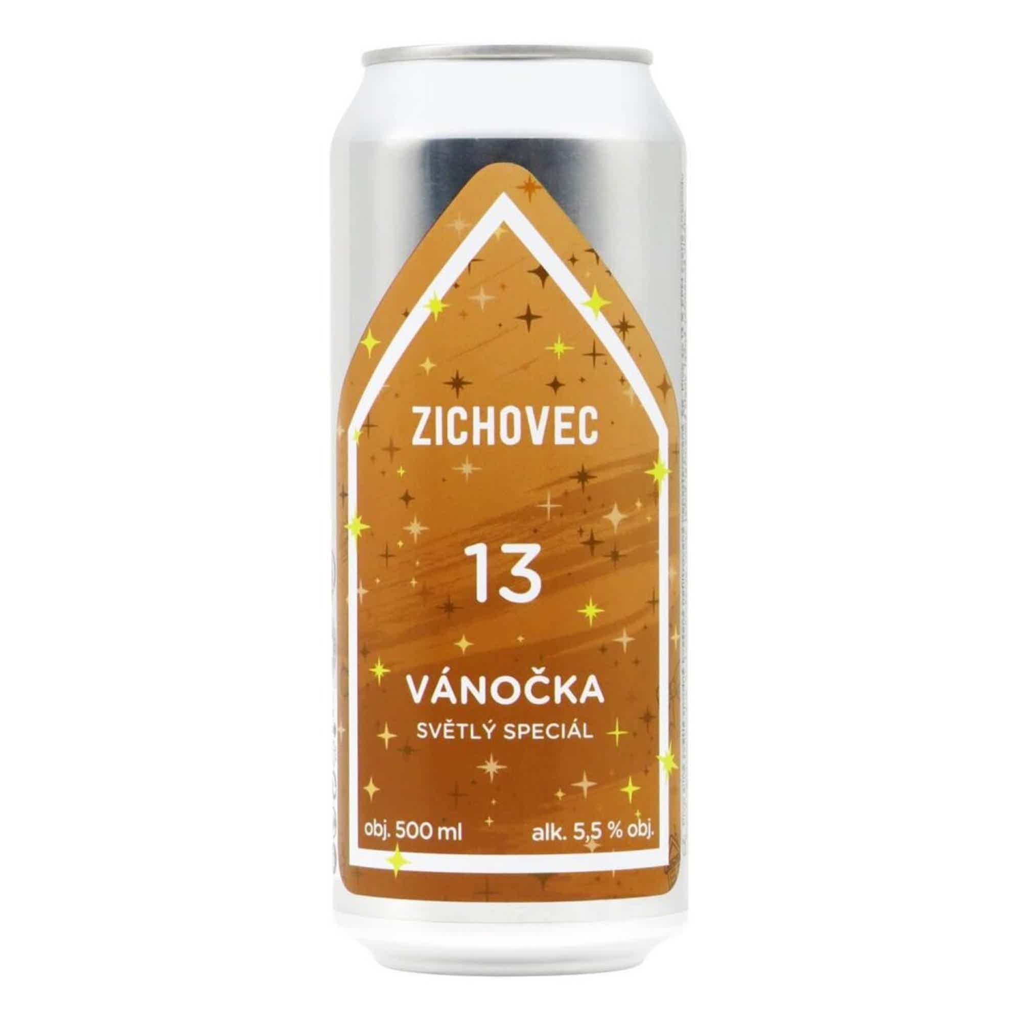 Zichovec Vánočka 13 Lager 0,5l 5.5% 0.5L, Beer