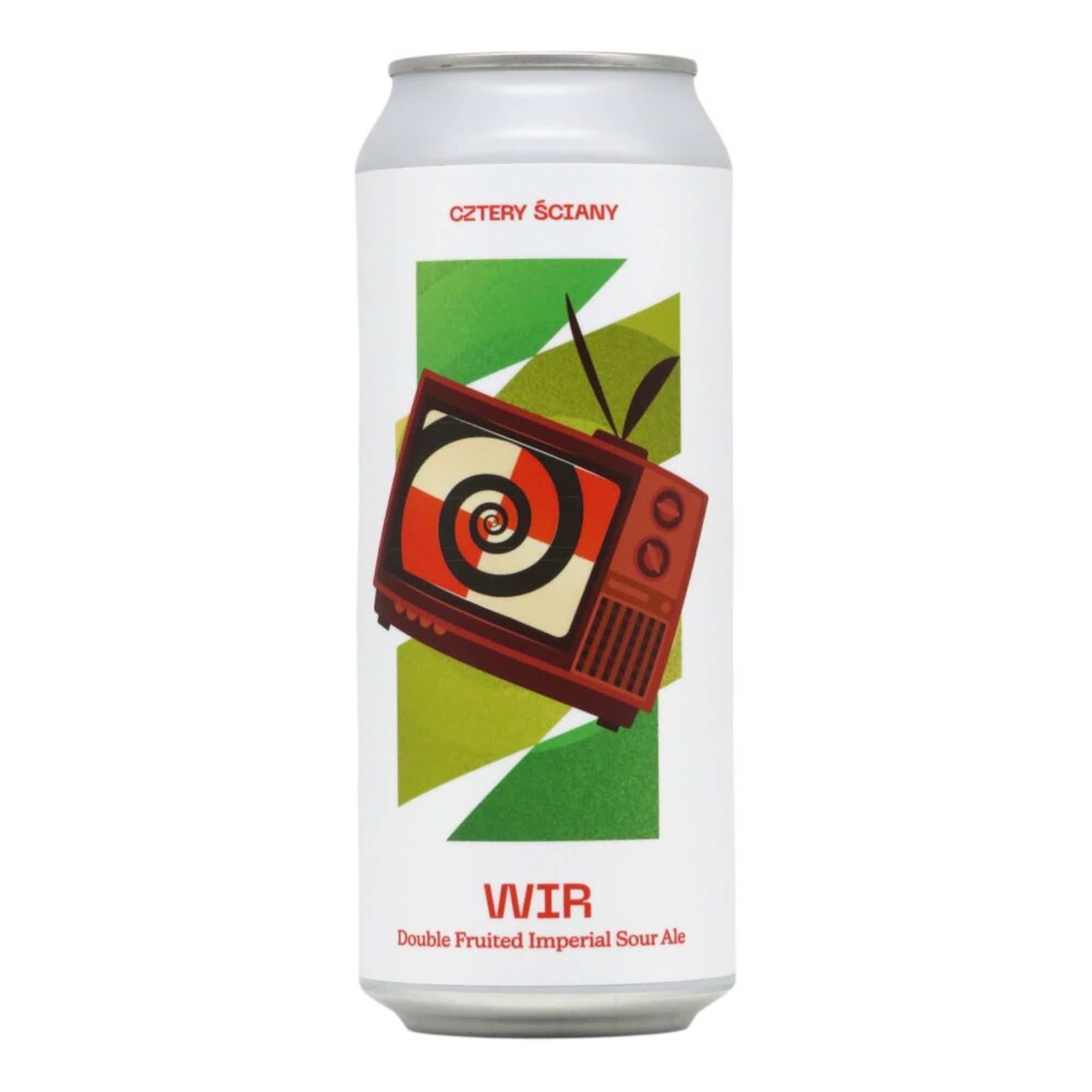 Four Walls WIR Double Fruited Imperial Sour Ale 0,5l 6.3% 0.5L, Beer
