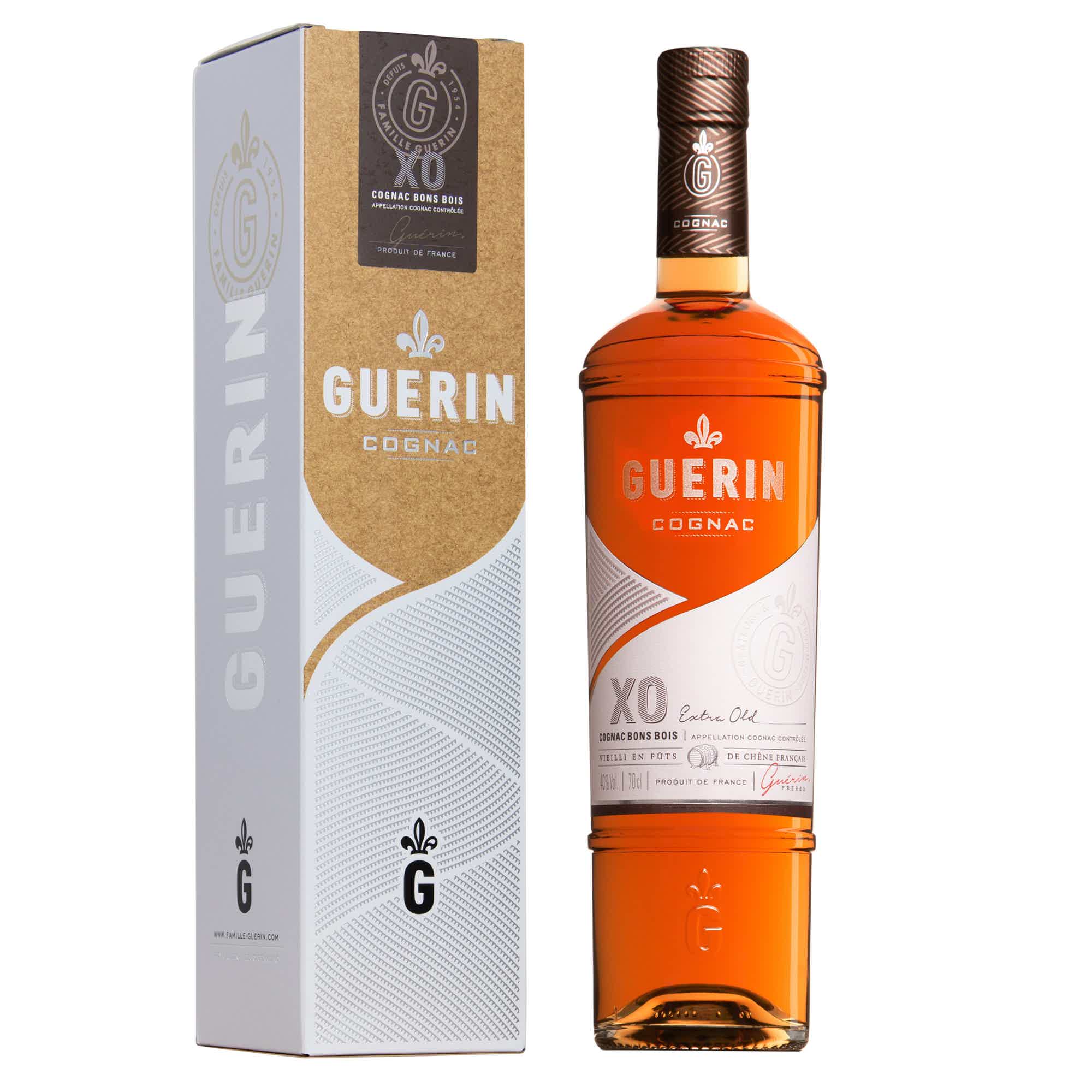 Guerin Cognac XO Giftbox 40.0% 0.7L, Spirits