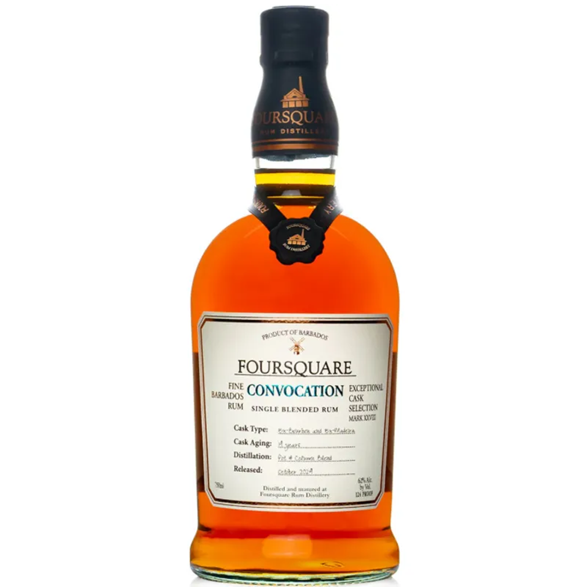 Foursquare Distillery Convocation 62.0% 0.7L, Spirits