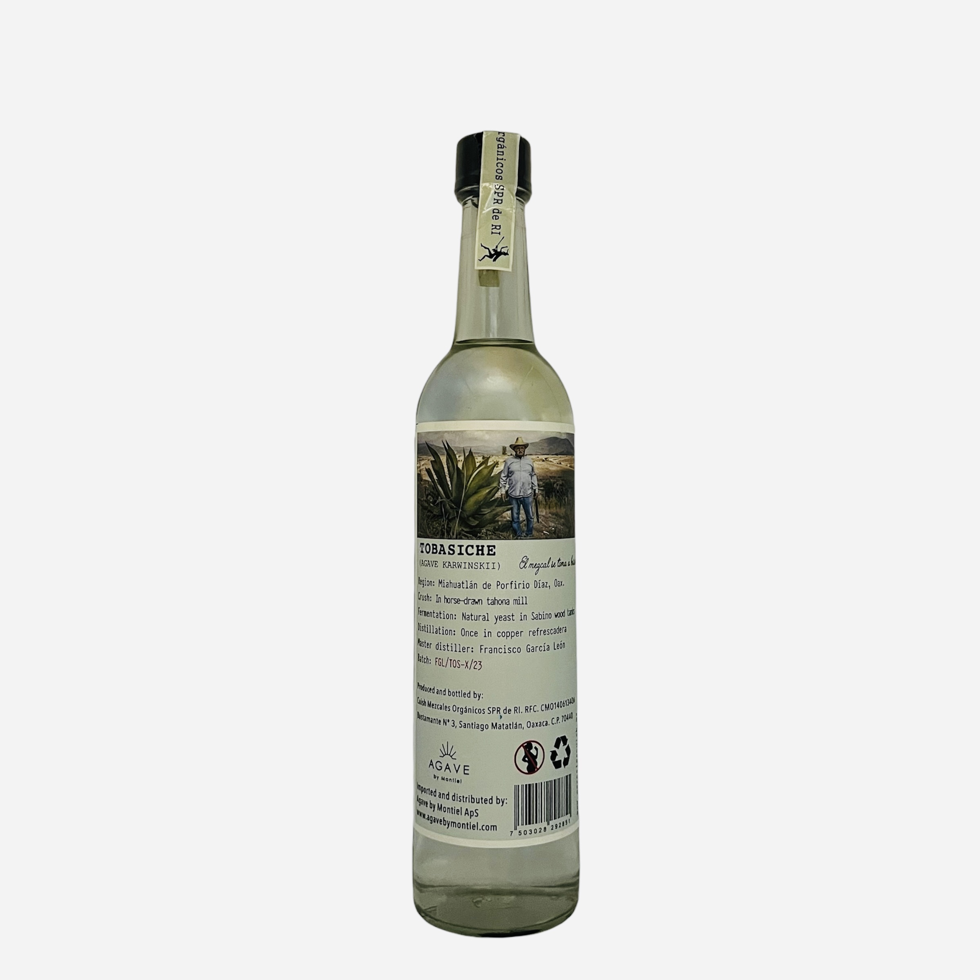CUISH 2023 TOBAZICHE - FRANSISCO GARCÍA | 500 ML 47.0% 0.5L, Spirits