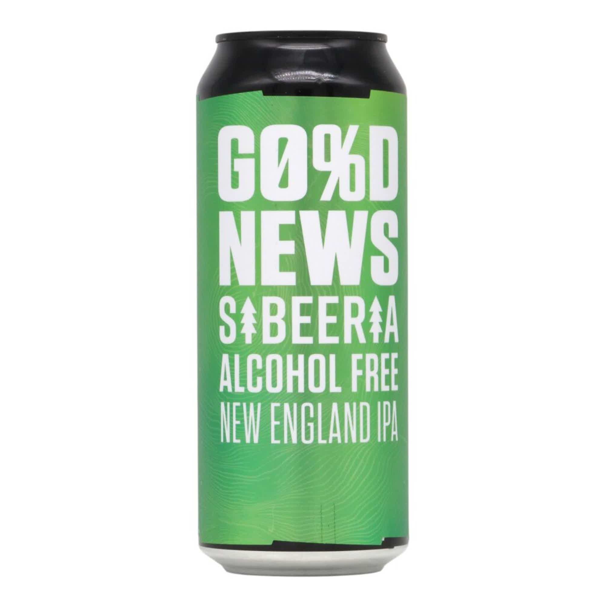 Sibeeria Good News: New England IPA Non-Alcoholic NEIPA 0,5l 0.5% 0.5L, Beer