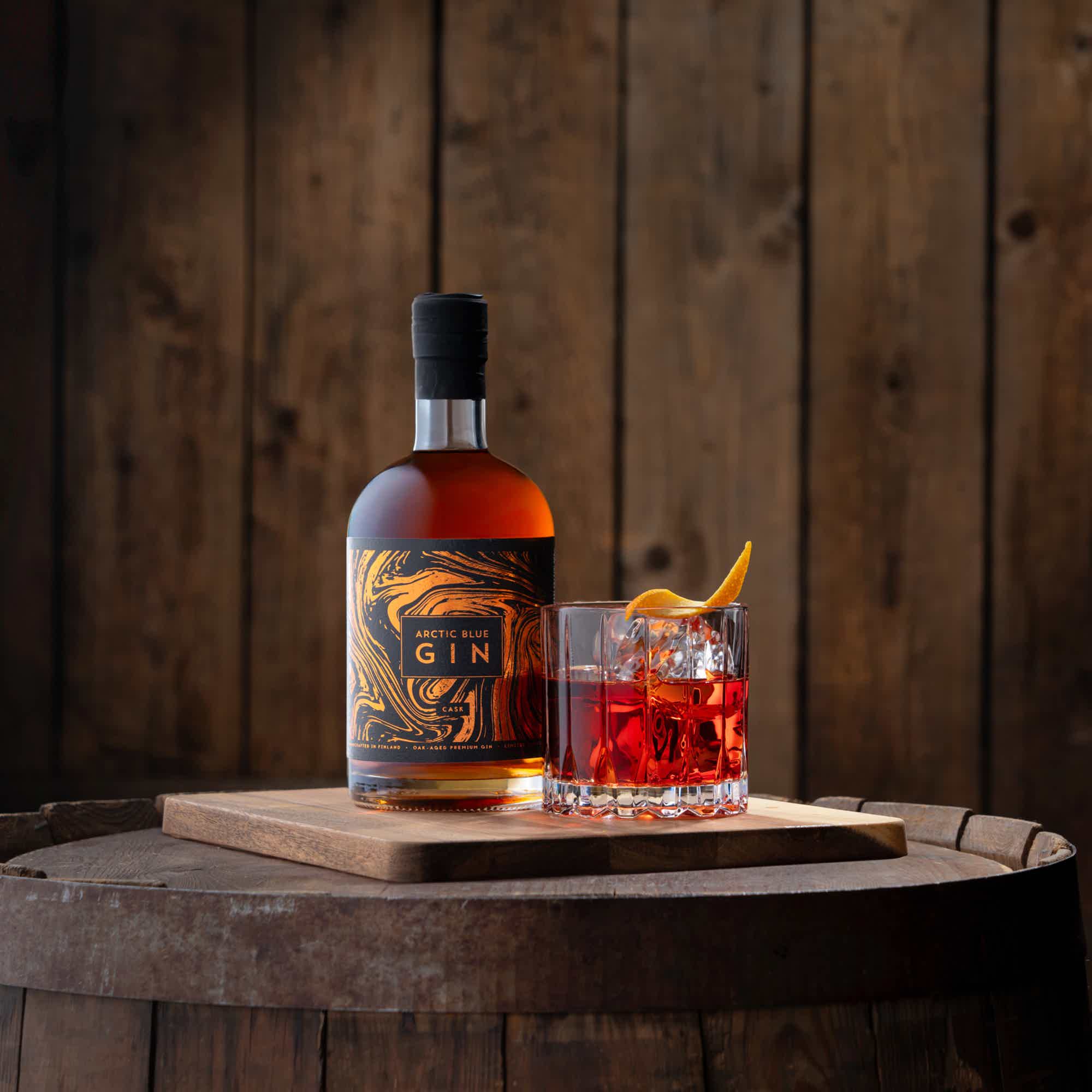 Arctic Blue Gin Cask 56% Limited Edition 500ml 56.0% 0.5L, Spirits