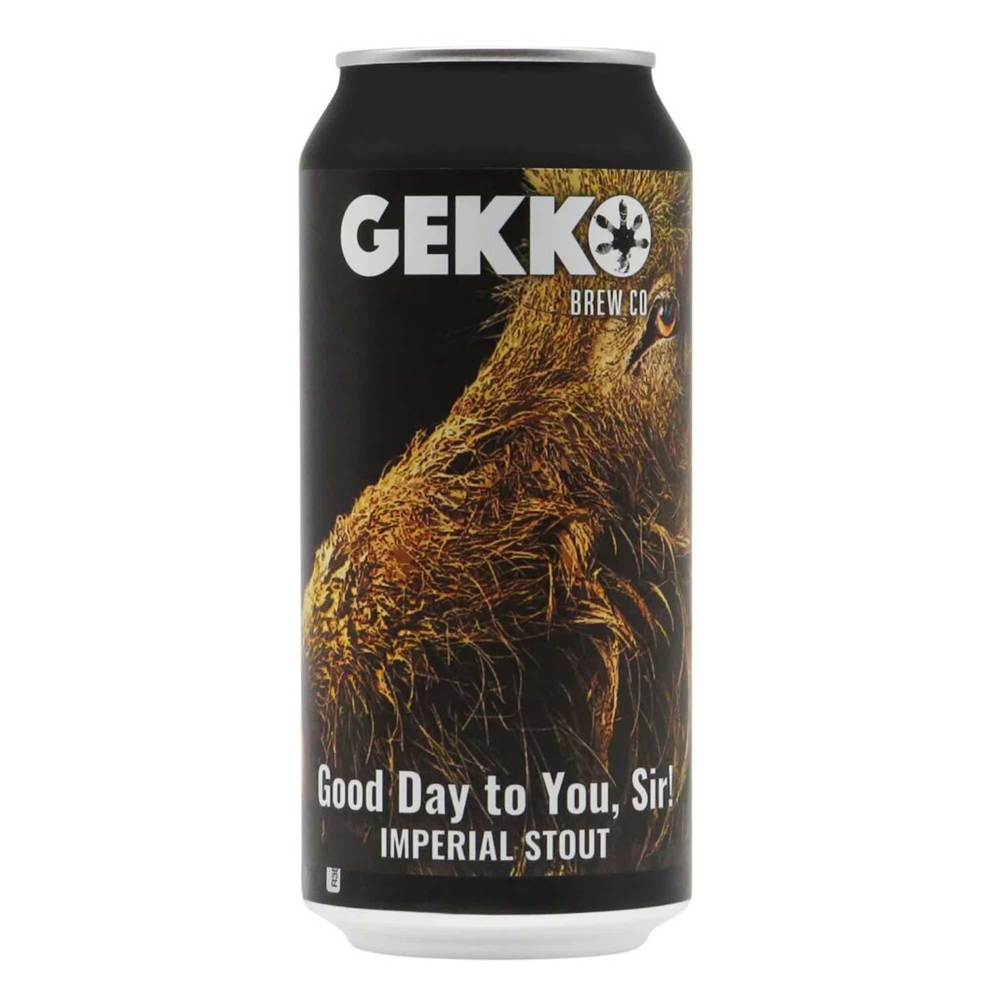 Gekko Good Day To You, Sir! Imperial Stout 0,44l 9.0% 0.44L, Beer