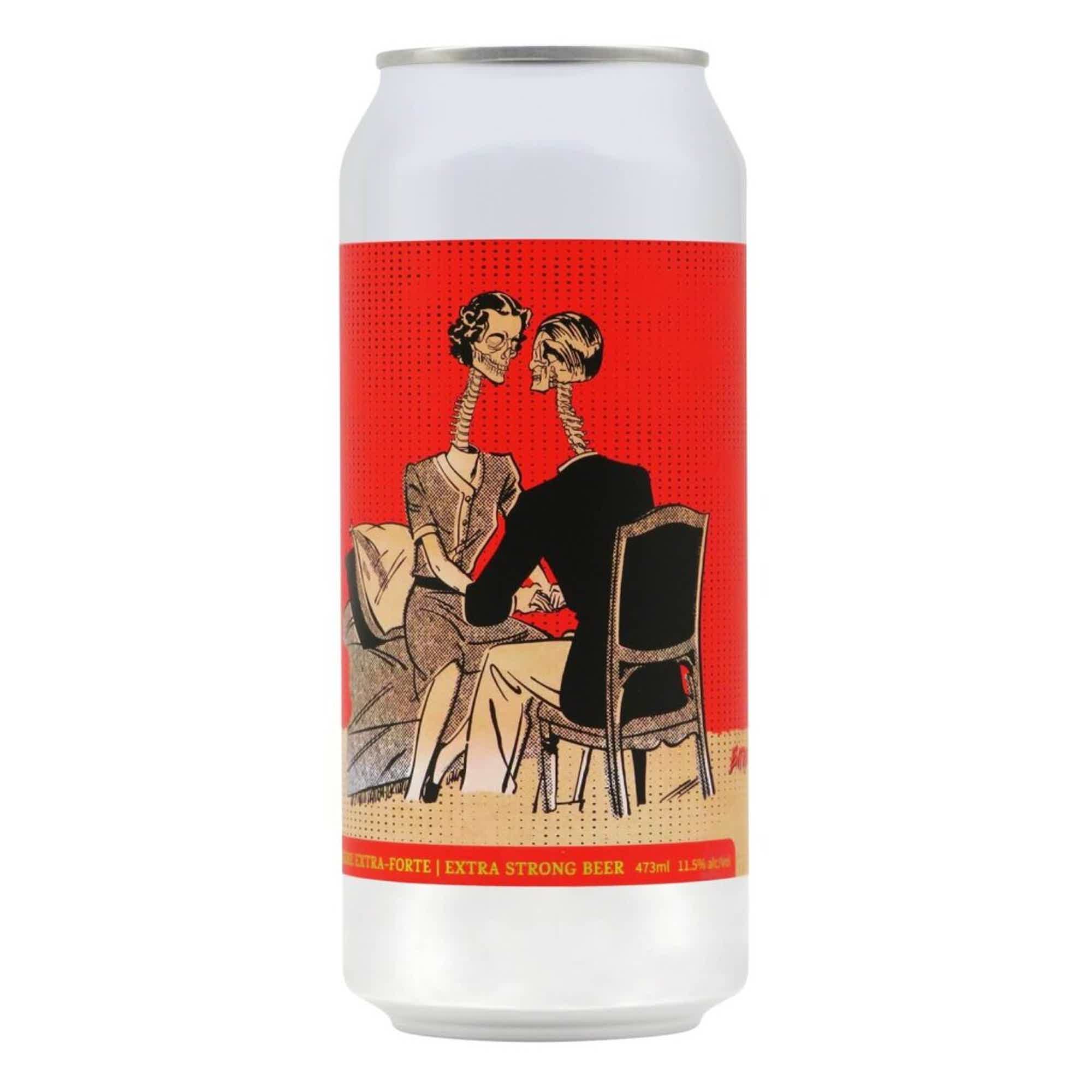 Brasserie Sir John Entre Quatre Yeux Quadruple NEIPA 0,473l 11.5% 0.473L, Beer