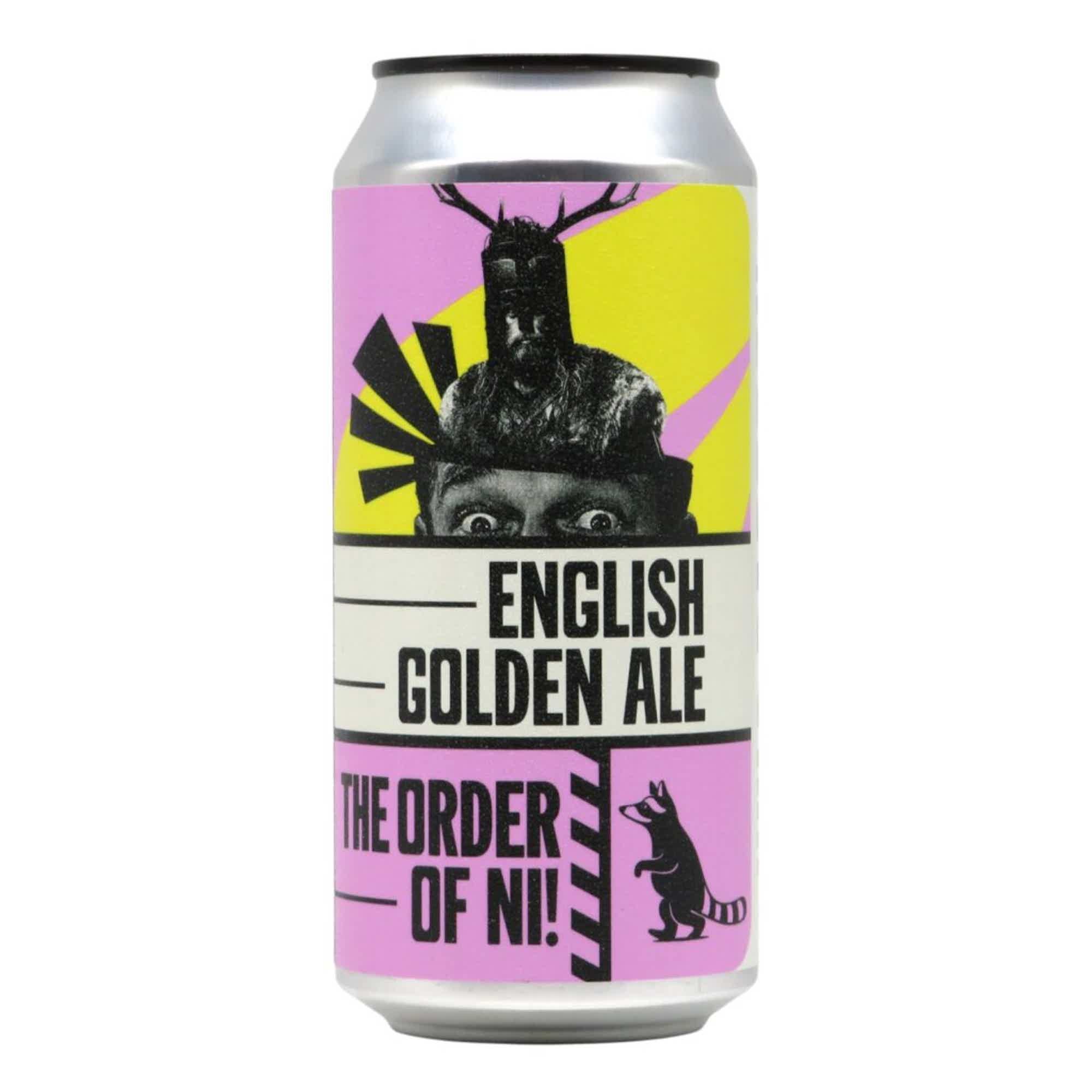 Wild Raccoon The Order Of Ni! English Golden Ale 0,44l 3.9% 0.44L, Beer