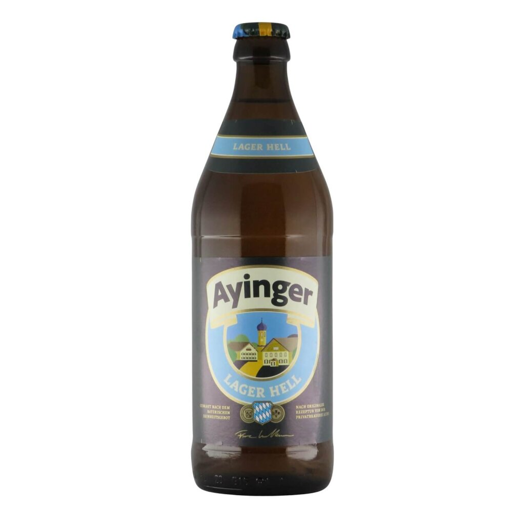 Ayinger Lager Hell 0,5l 4.9% 0.5L, Beer
