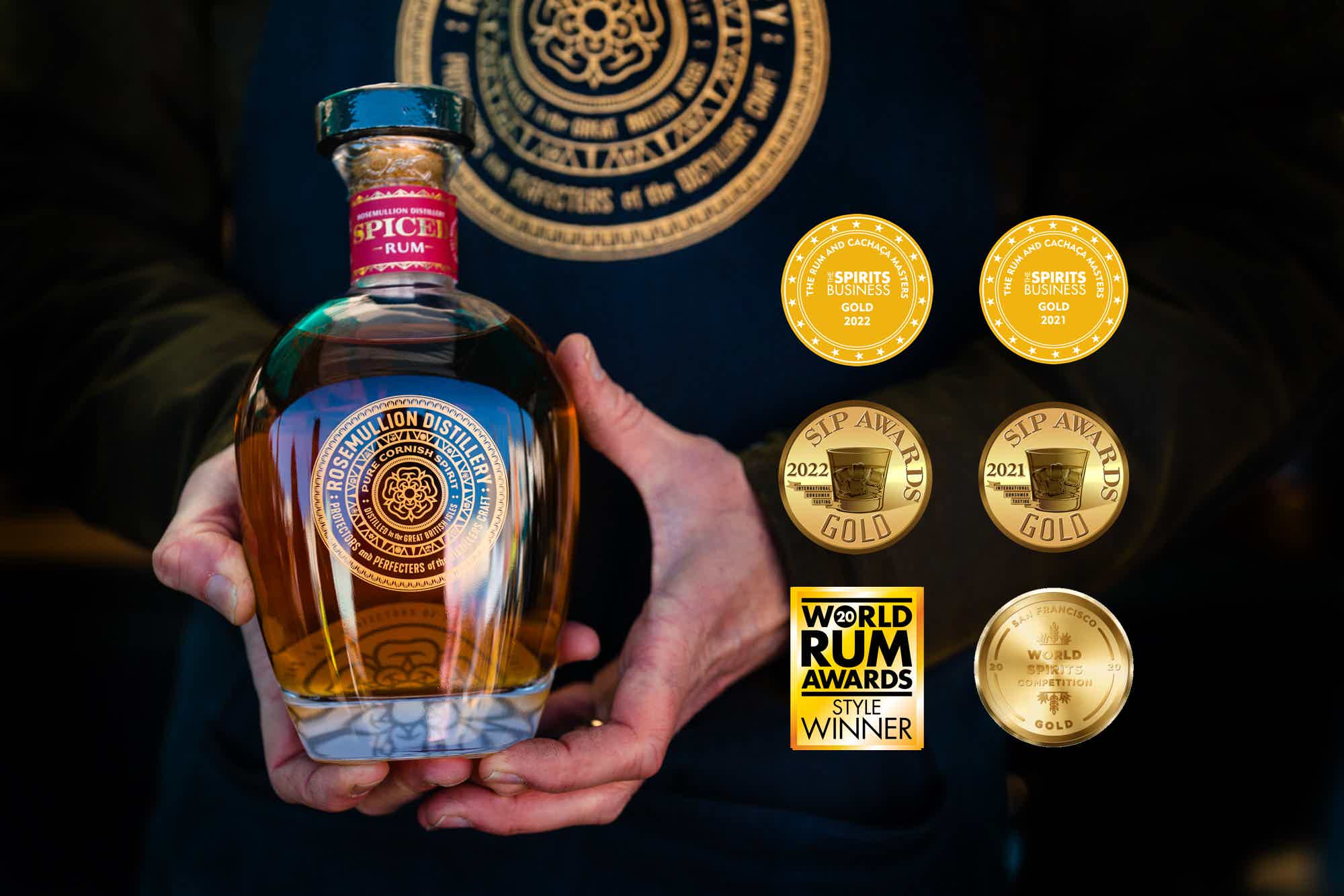 Rosemullion Spiced Rum 40.0% 0.7L, Spirits