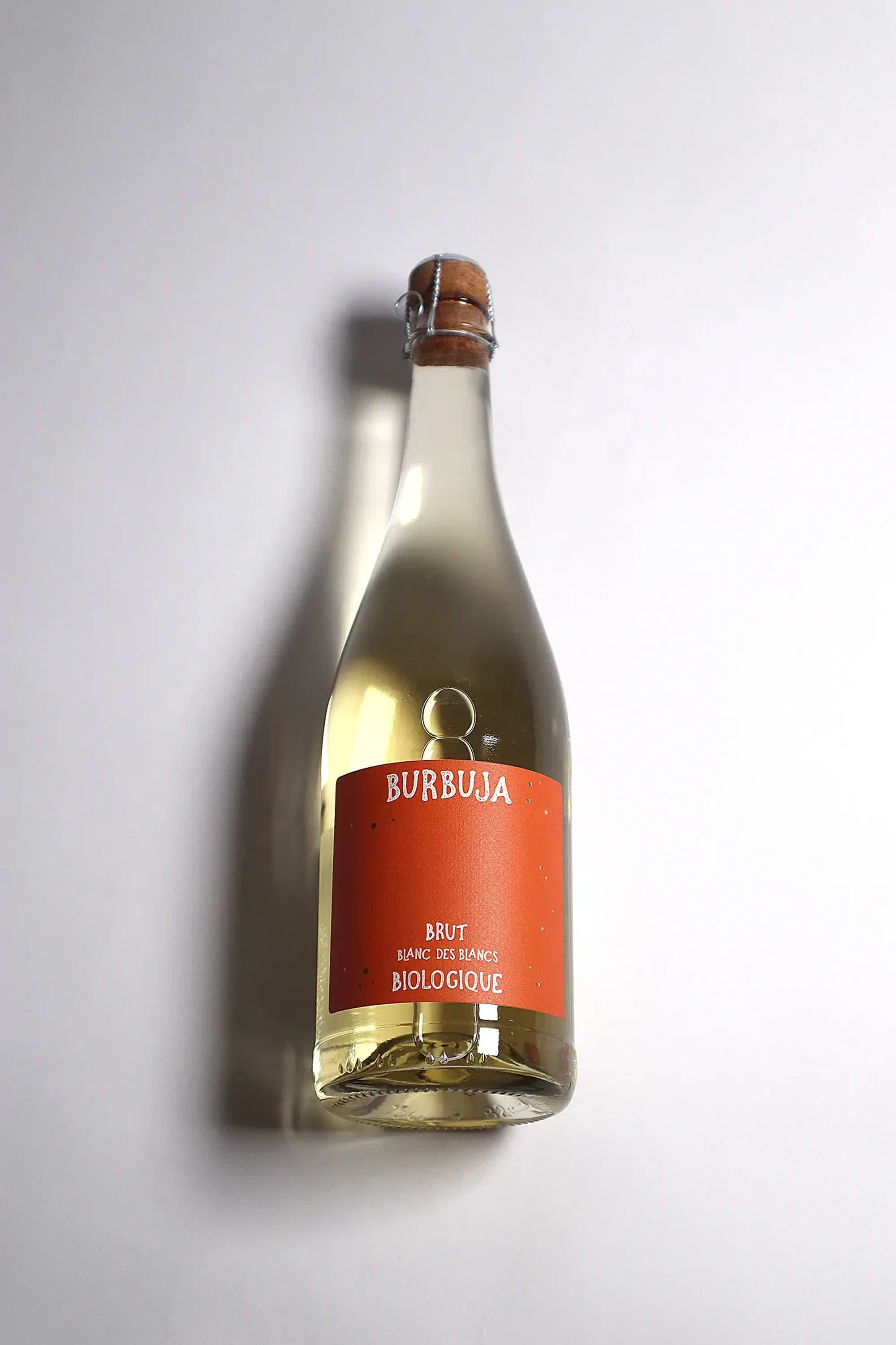 Burbuja Brut, Blanco des Blanco Ecológico 12.5% 0.75L, Sparkling Wine