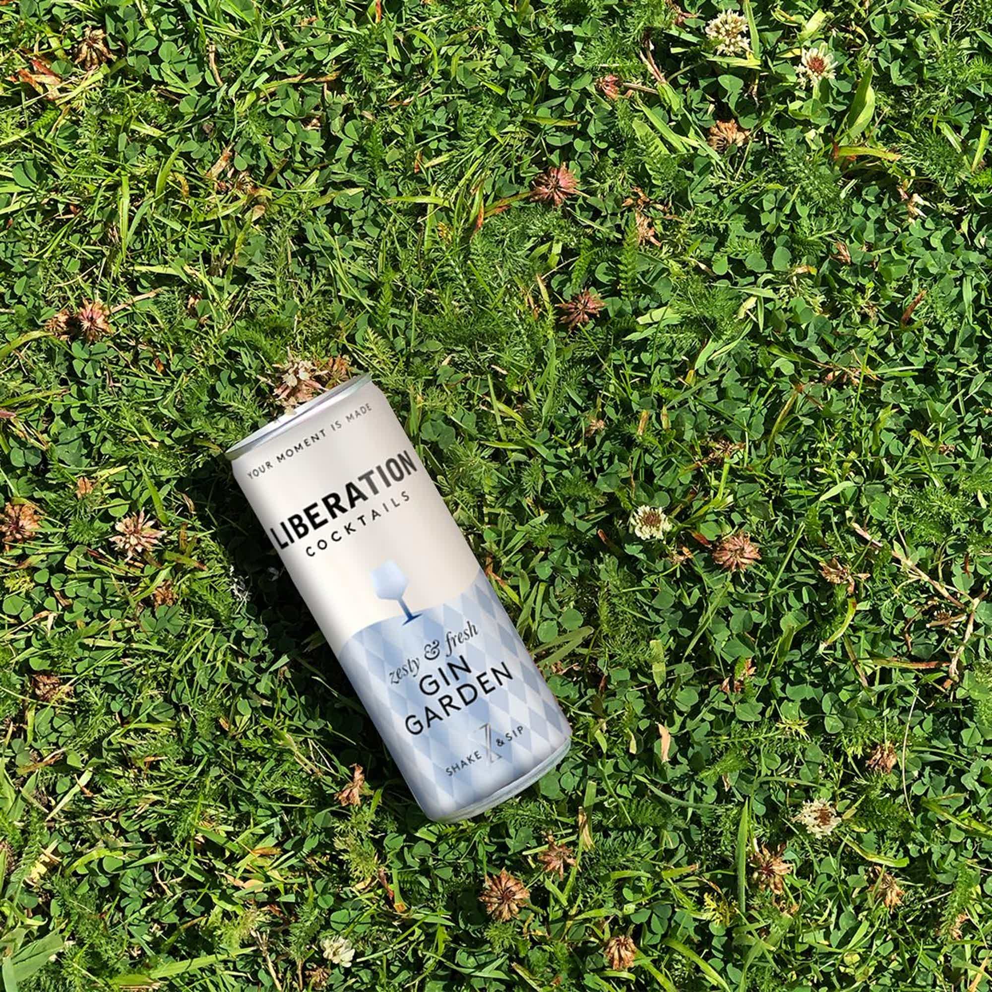 Liberation Gin Garden 8.0% 0.2L, Spirits