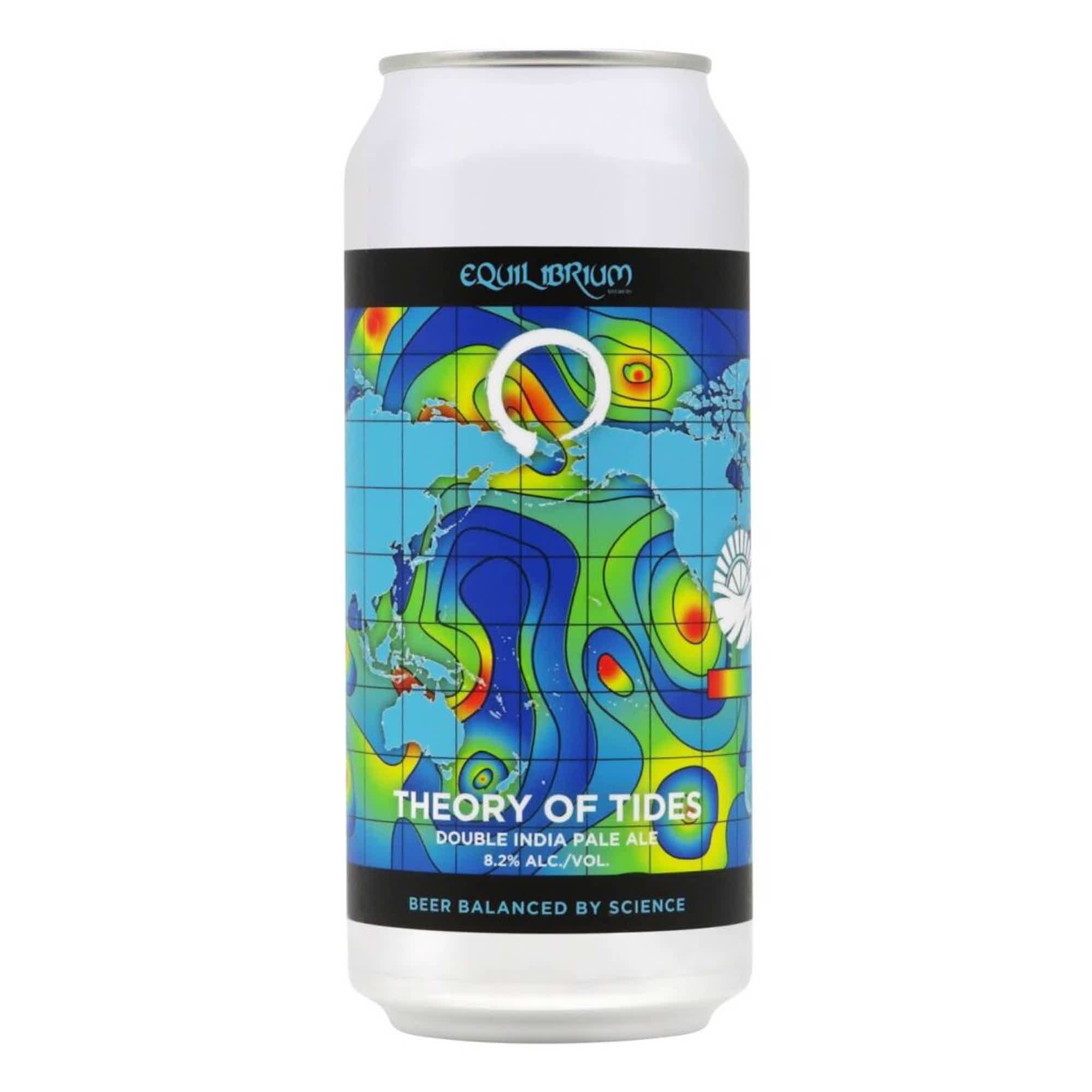 Equilibrium/Vitamin Sea Theory Of Tides Double New England IPA 0,473l 8.2% 0.473L, Beer