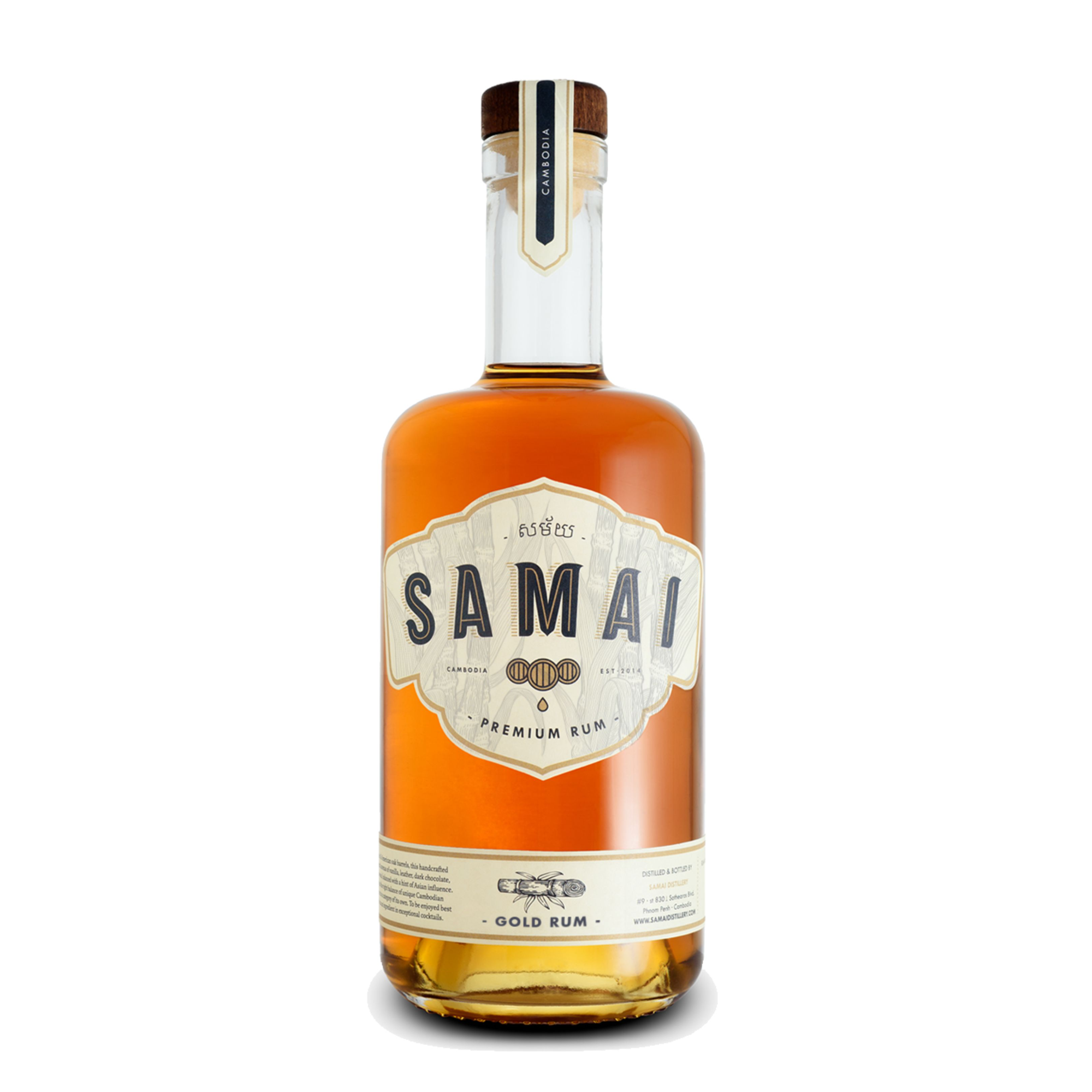 Samai Gold Rum 0,7l. 41.0% 0.7L, Spirits