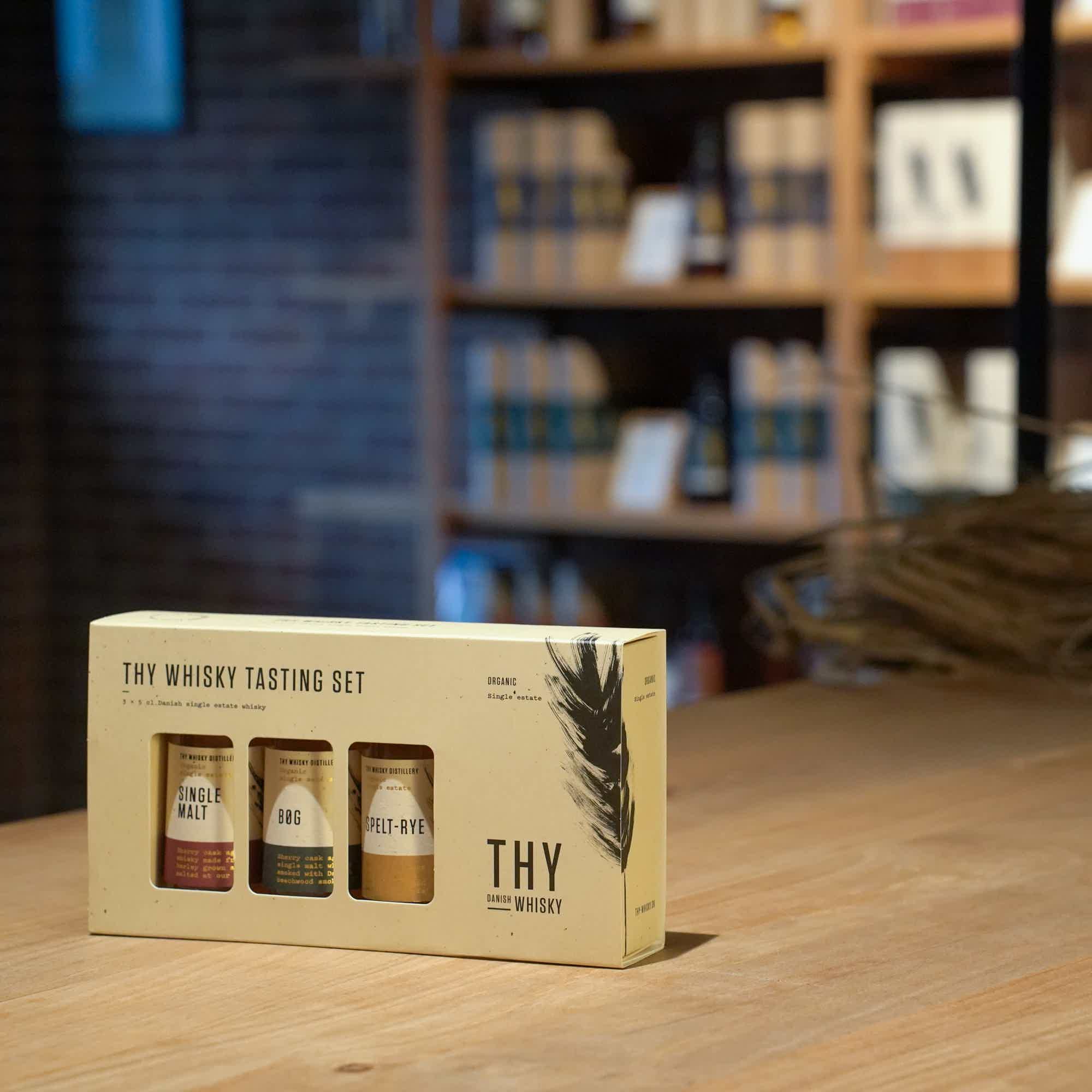Gift pack (3x5Cl) -  Core Expressions: Thy Single Malt (5Cl), Bøg (5 cl), Spelt-Rye (5cl)