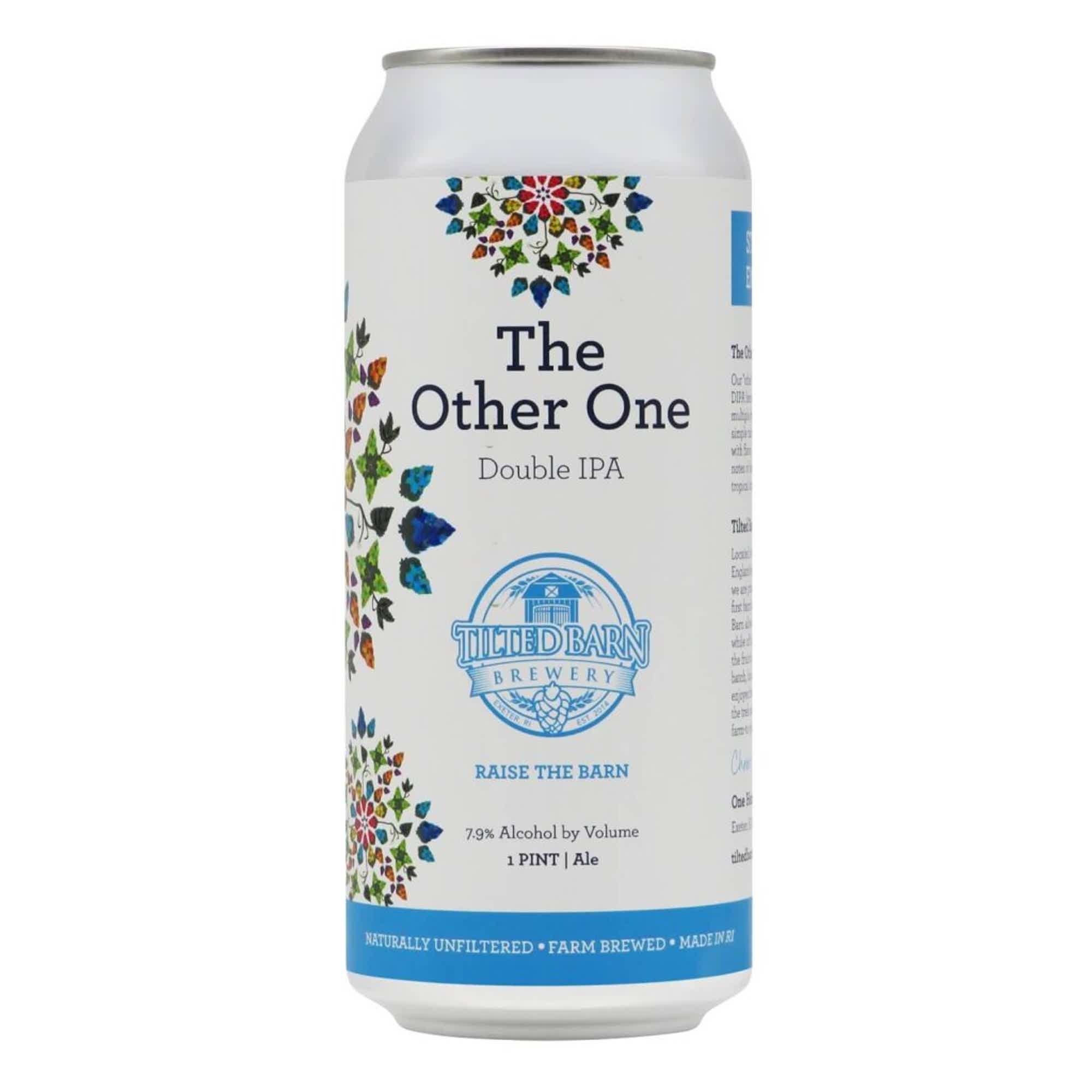 Tilted Barn The Other One Double New England IPA 0,473l 7.9% 0.473L, Beer