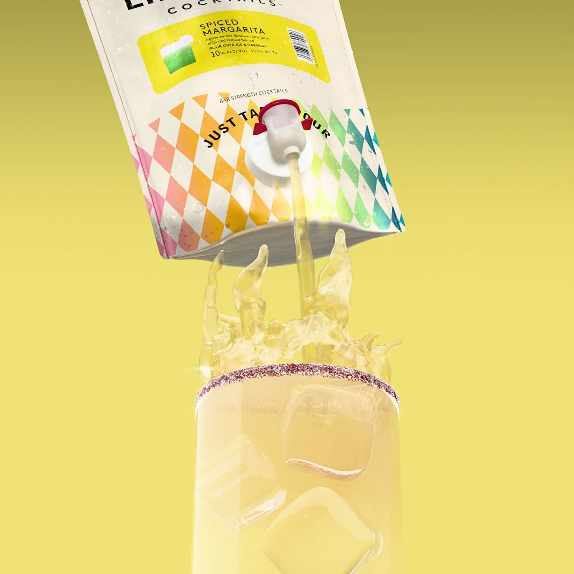 Spiced Margarita 1.5L Pouch 10.0% 1.5L, Spirits