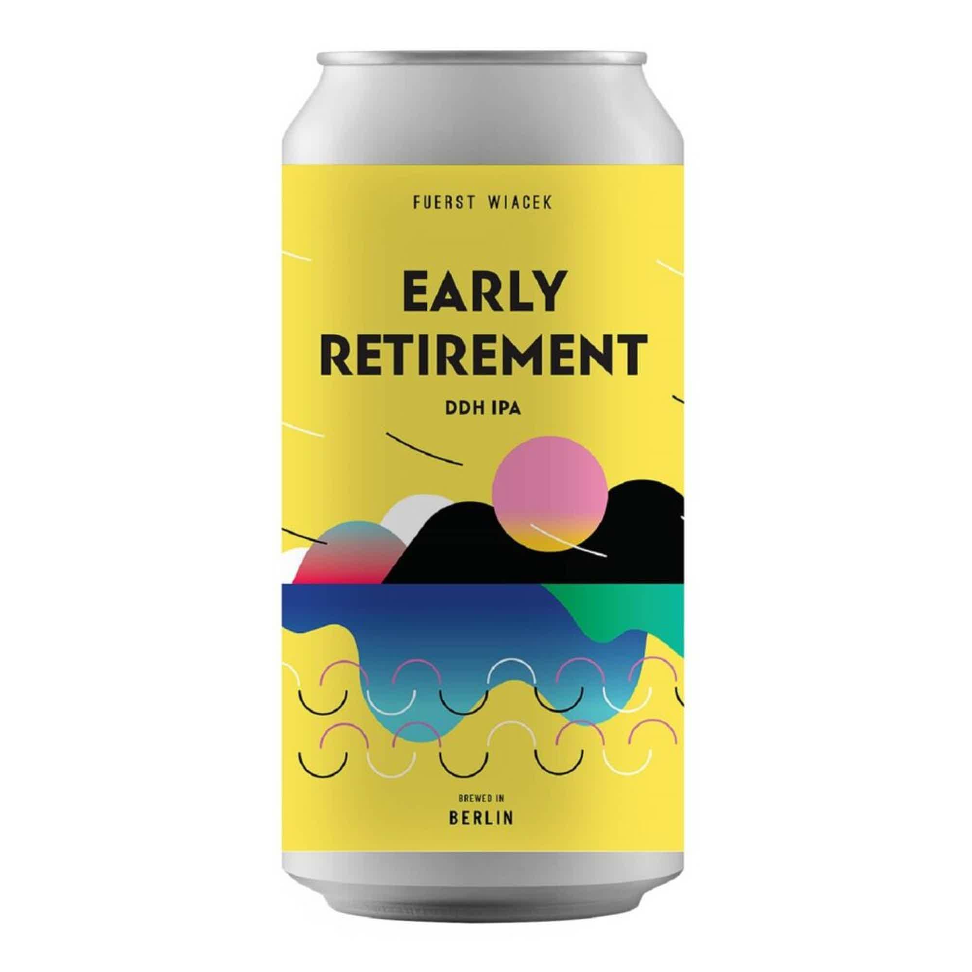Fuerst Wiacek Early Retirement DDH IPA (NEW BATCH 26) 0,44l 6.8% 0.44L, Beer
