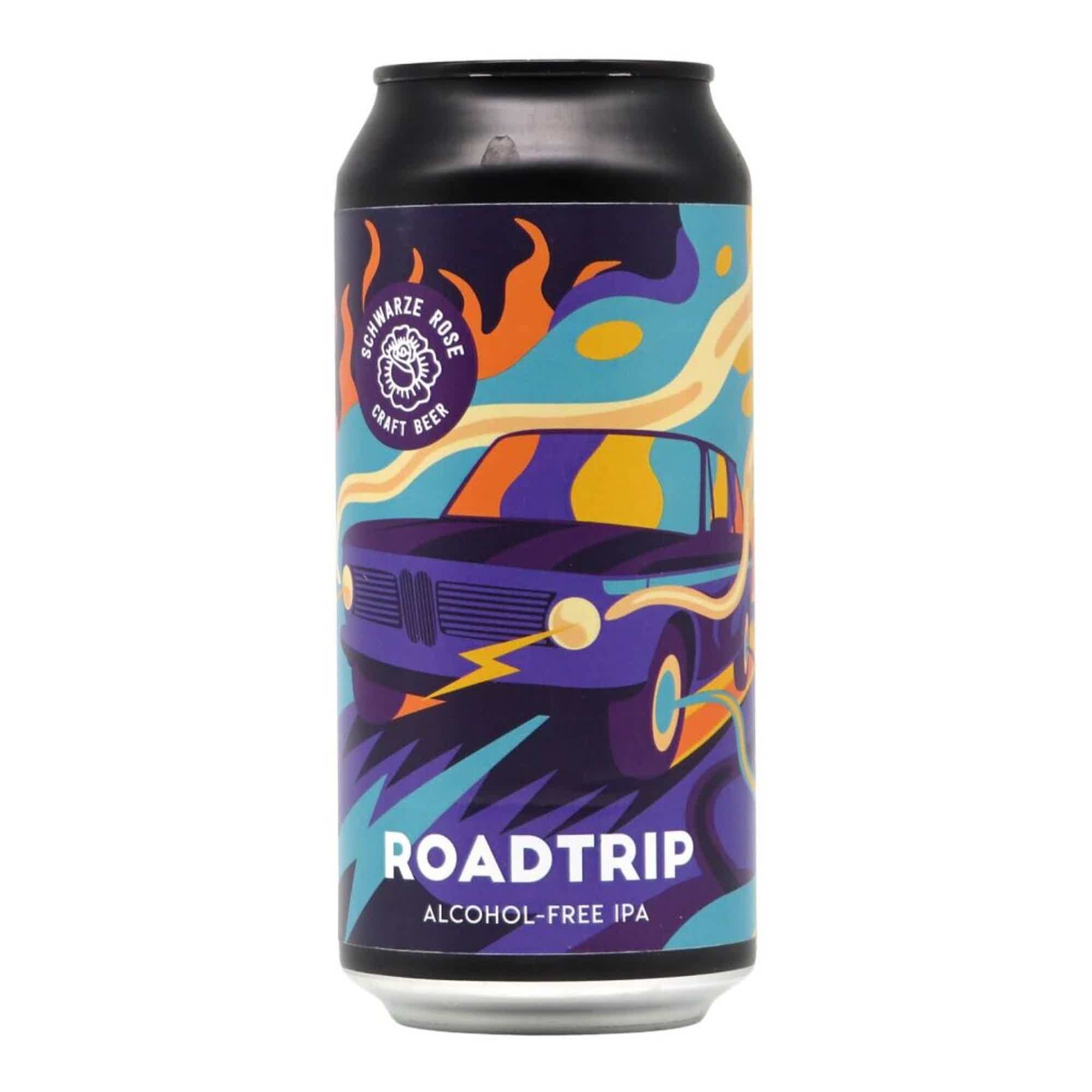 Schwarze Rose Roadtrip IPA Alkoholfrei 0,44l 0.5% 0.44L, Beer