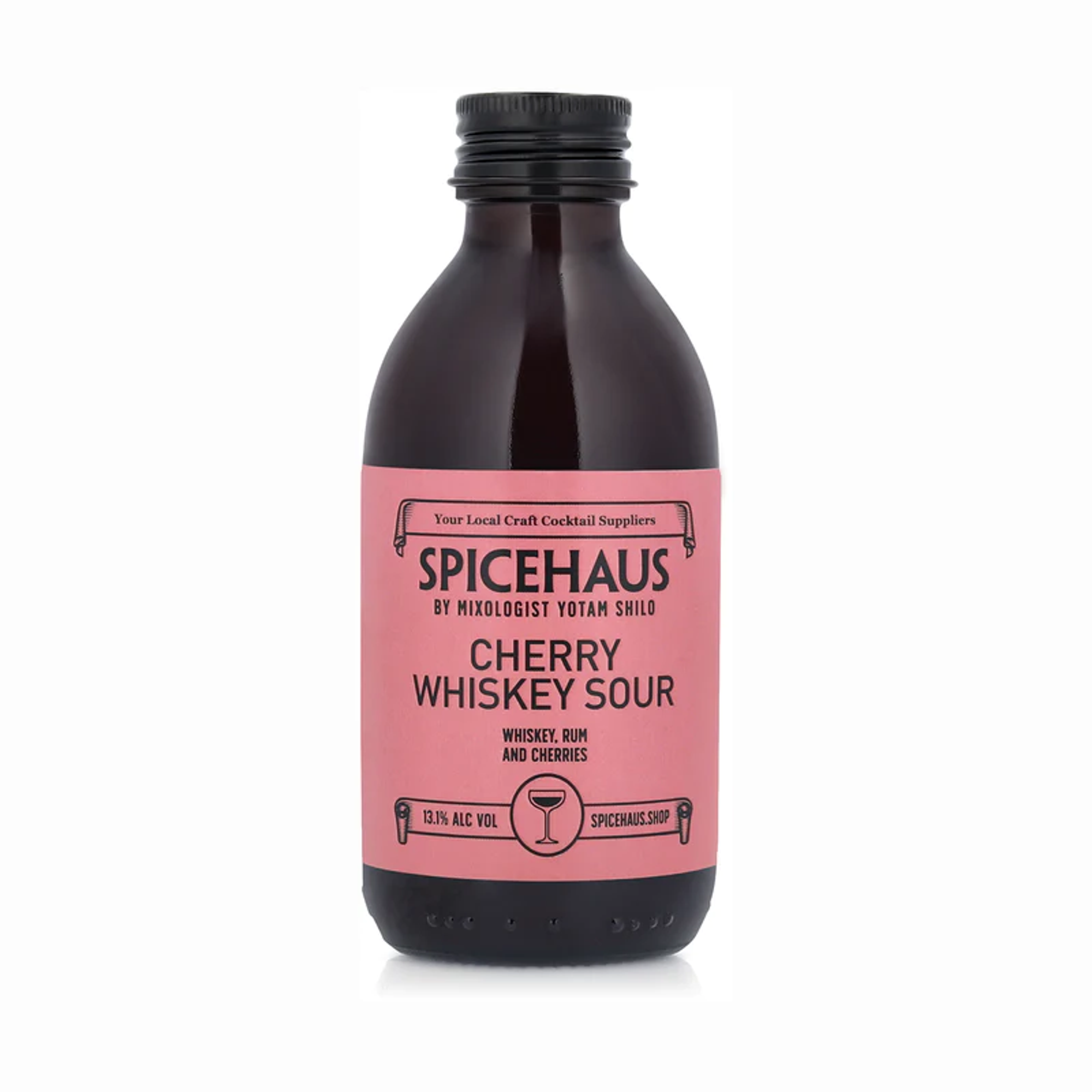 Cherry Whiskey Sour 200 ml 12.1% 0.2L, Spirits