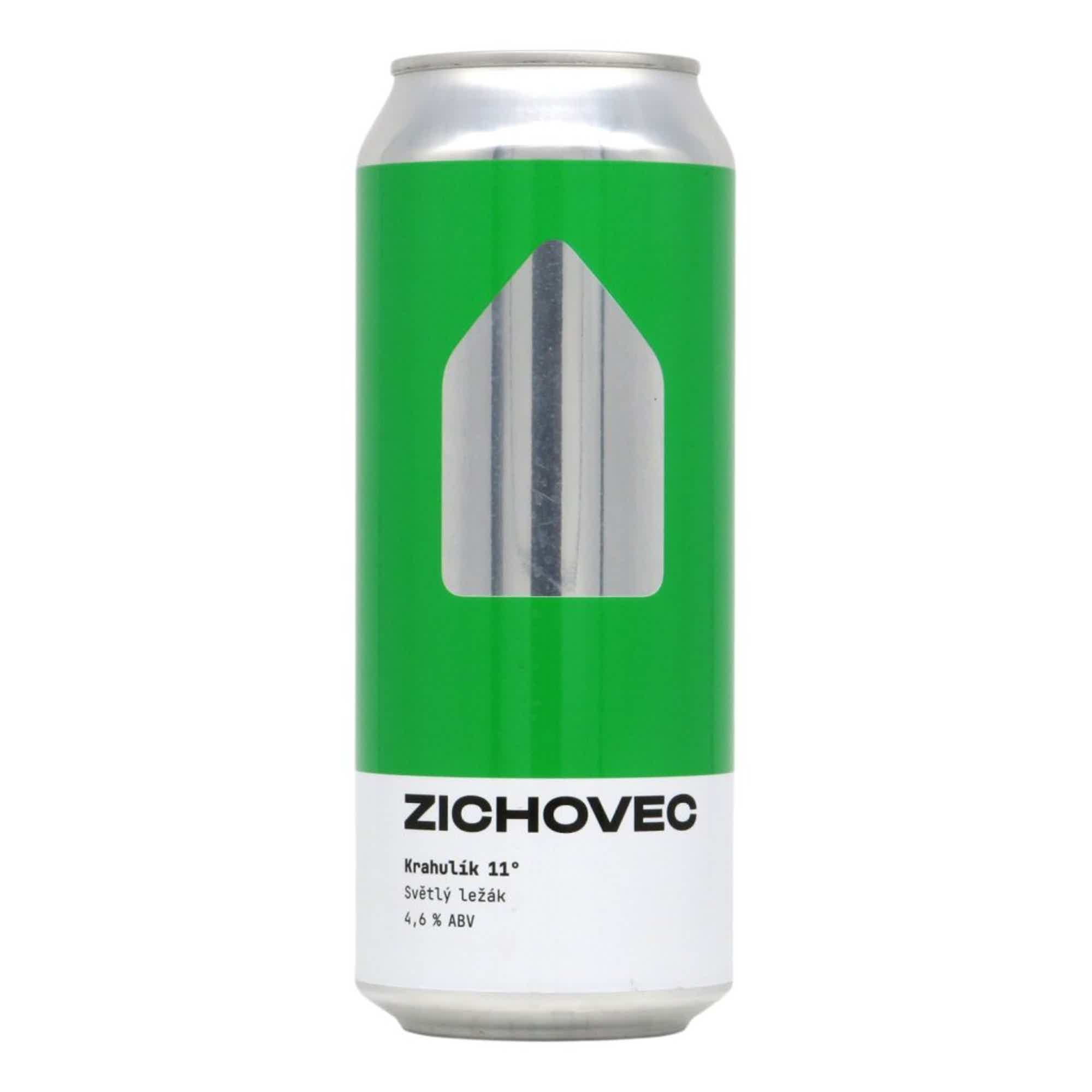 Zichovec Krahulík 11 Pale Lager 0,5l 4.6% 0.5L, Beer