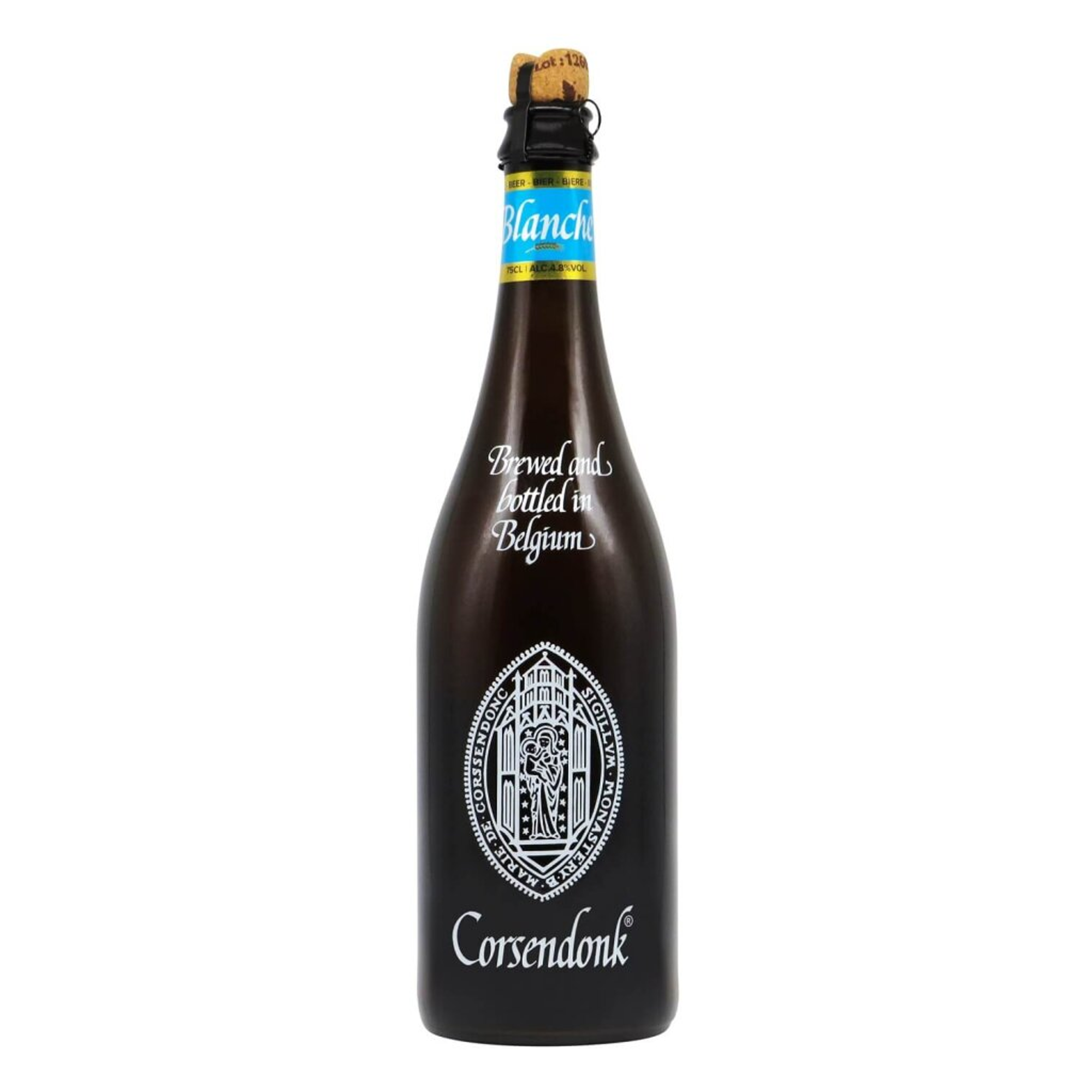 Corsendonk Blanche Weizen 0,75l 4.8% 0.75L, Beer