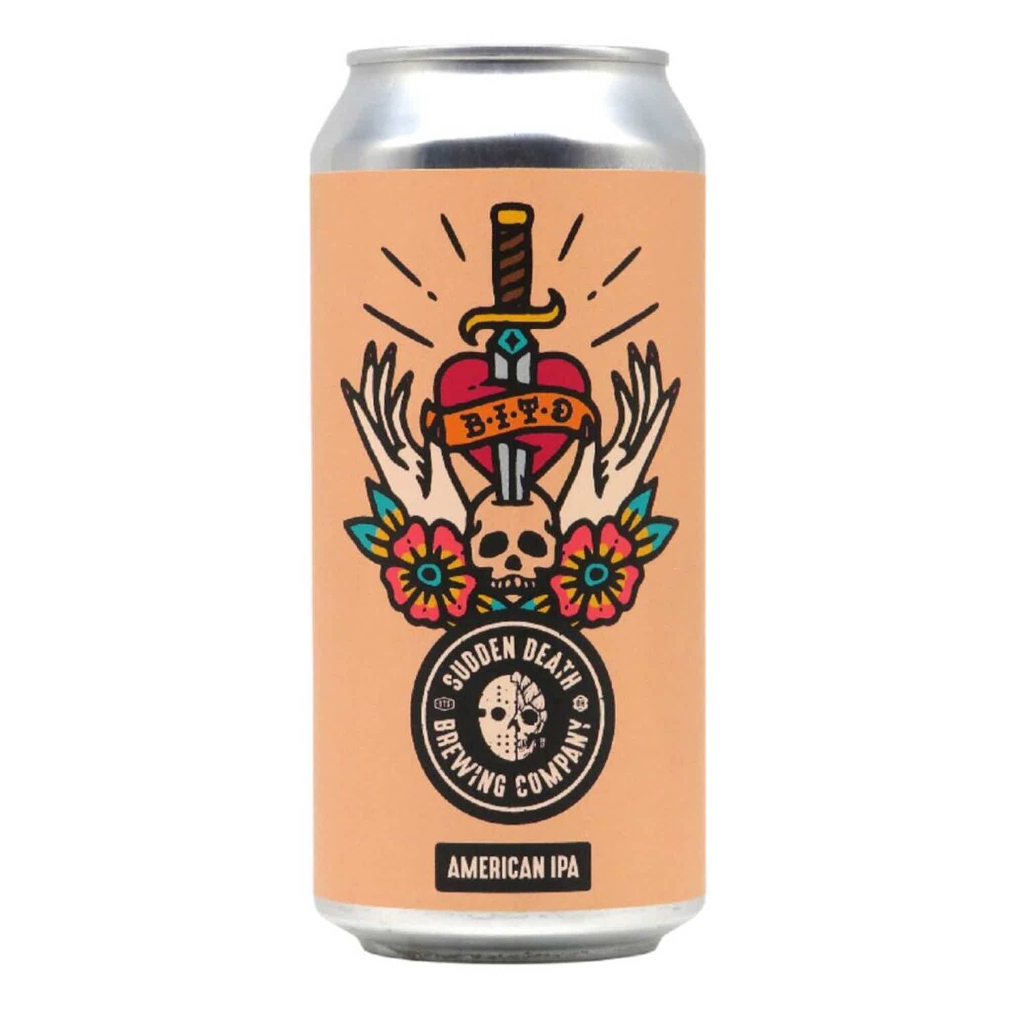 Sudden Death Back In The Day, It Was The Shit! American IPA 0,44l 7.0% 0.44L, Beer