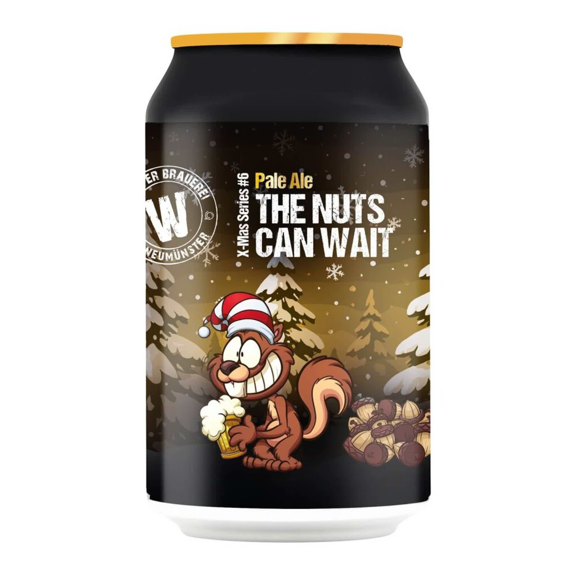 Wittorfer The Nuts Can Wait Pale Ale X-Mas Series #6 0,33l 5.4% 0.33L, Beer