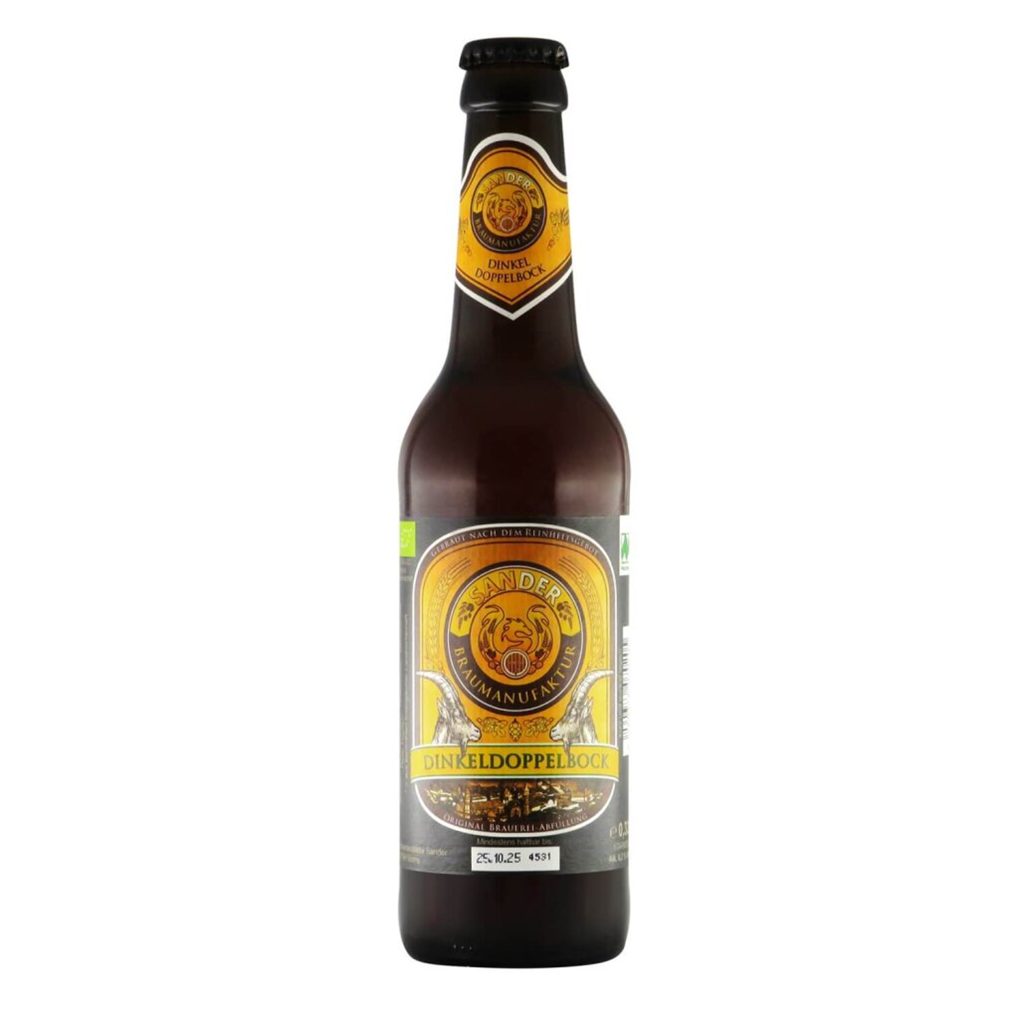 Sander Dinkeldoppelbock 0,33l 8.2% 0.33L, Beer