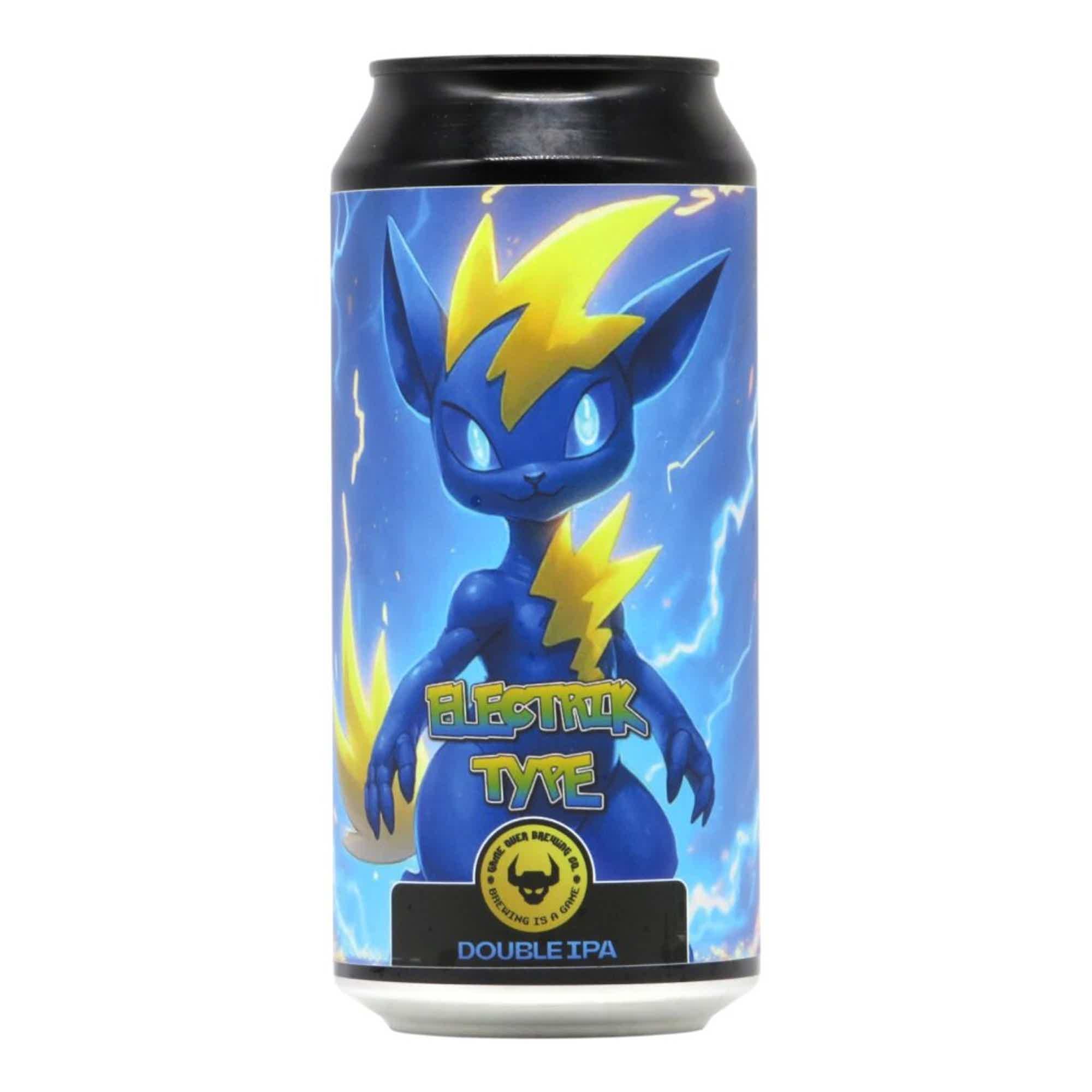 Game Over Electrik Type Double IPA 0,44l 8.0% 0.44L, Beer