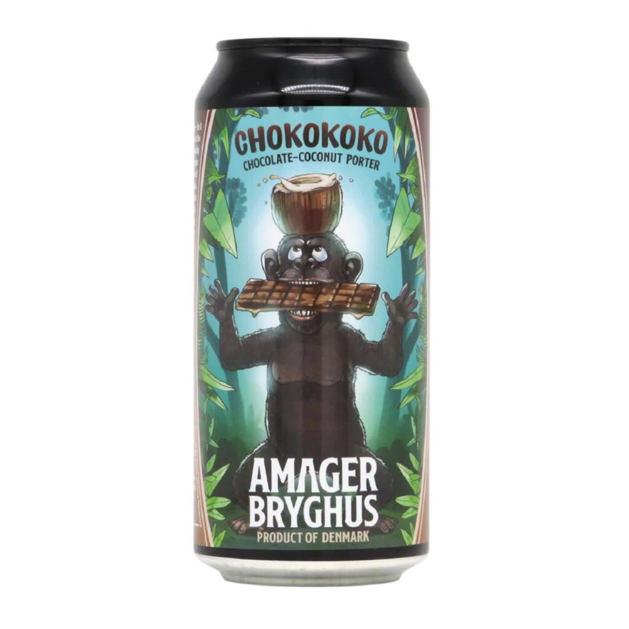 Amager Chokokoko Chocolate Coconut Porter 0,44l 7.0% 0.44L, Beer